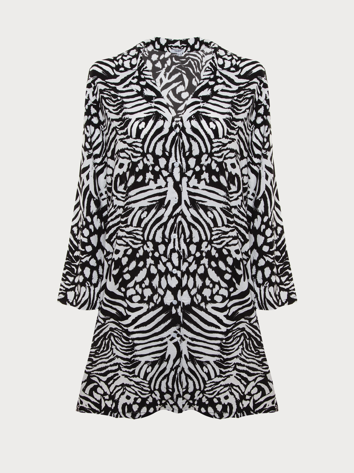 Платье Принт зебра PAR-05 | фото 4