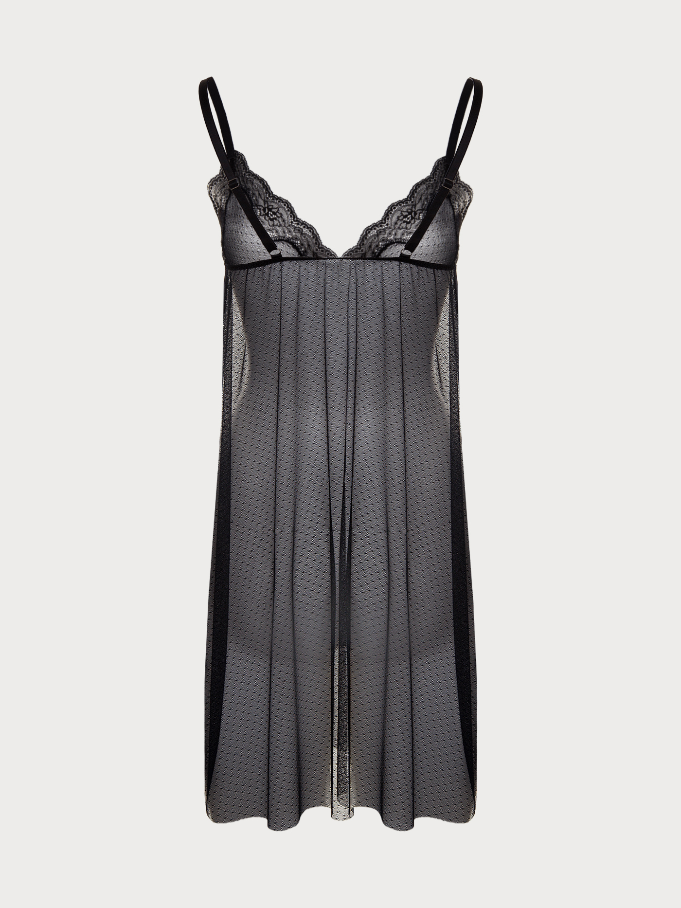 Сорочка короткая Черный 3088F3223 | фото 3