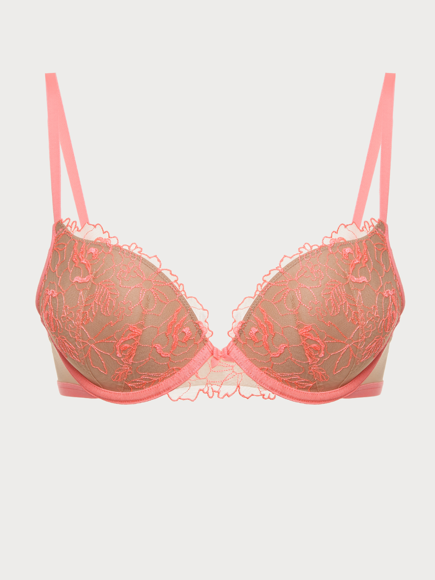 Бюстгальтер push-up Коралловый LR-010124PB | фото 6