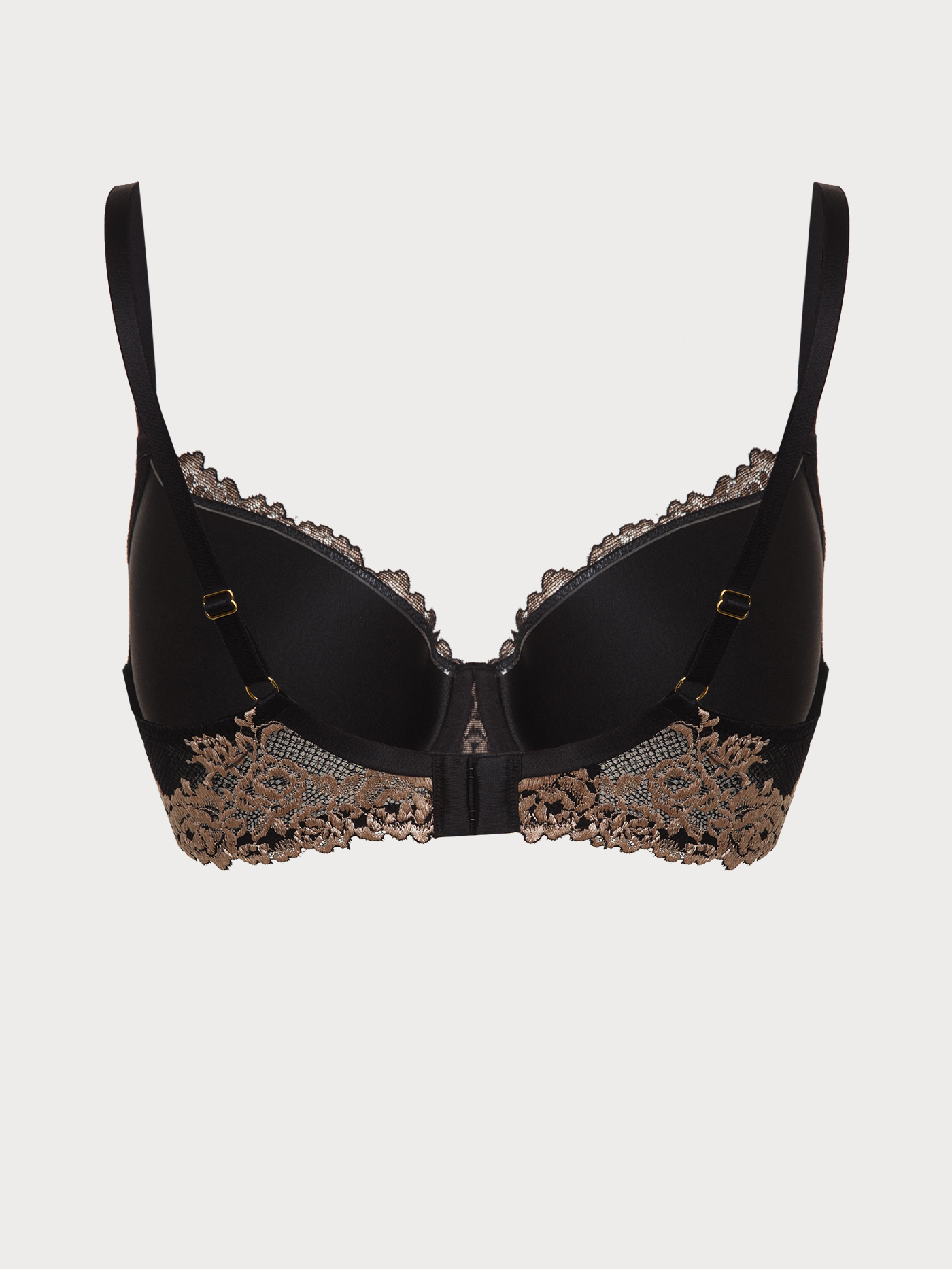 Бюстгальтер t-shirt Черный/бежевый 2868F1403L | фото 6