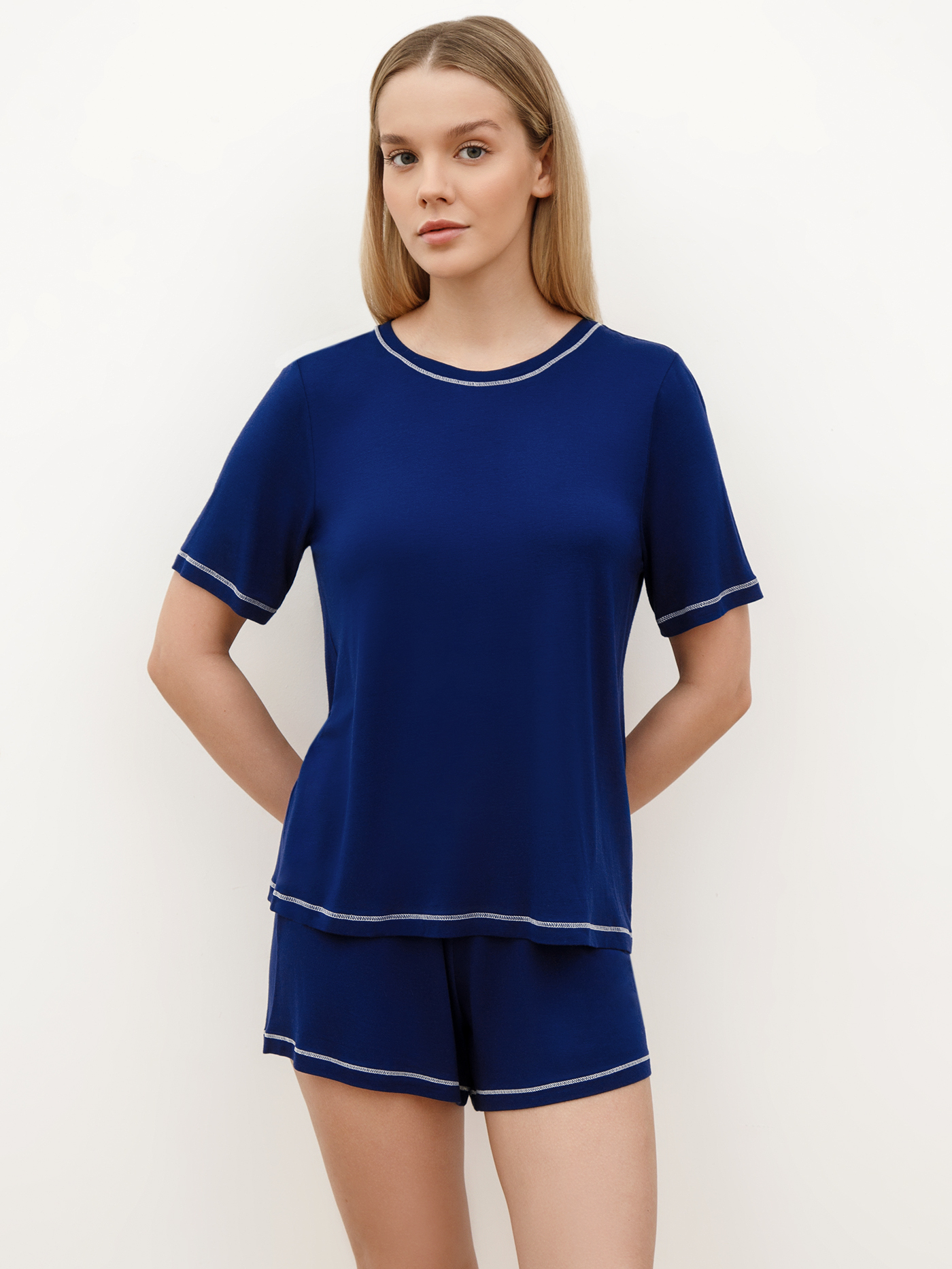 Шорты Синий 2991F5102 | фото 3