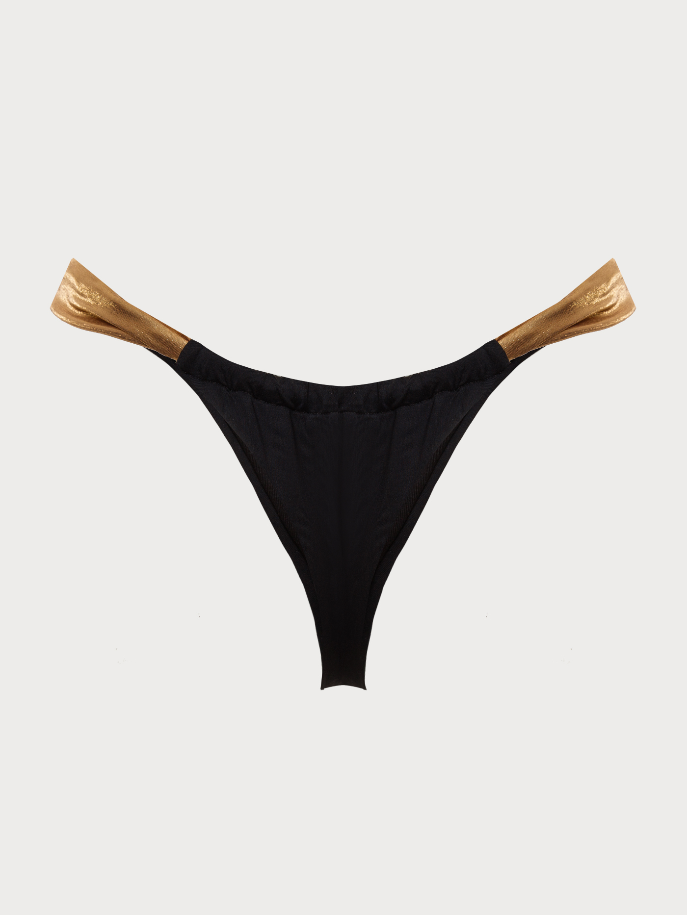 Плавки хипстер Черный с золотым BR-7-2022 | фото 5