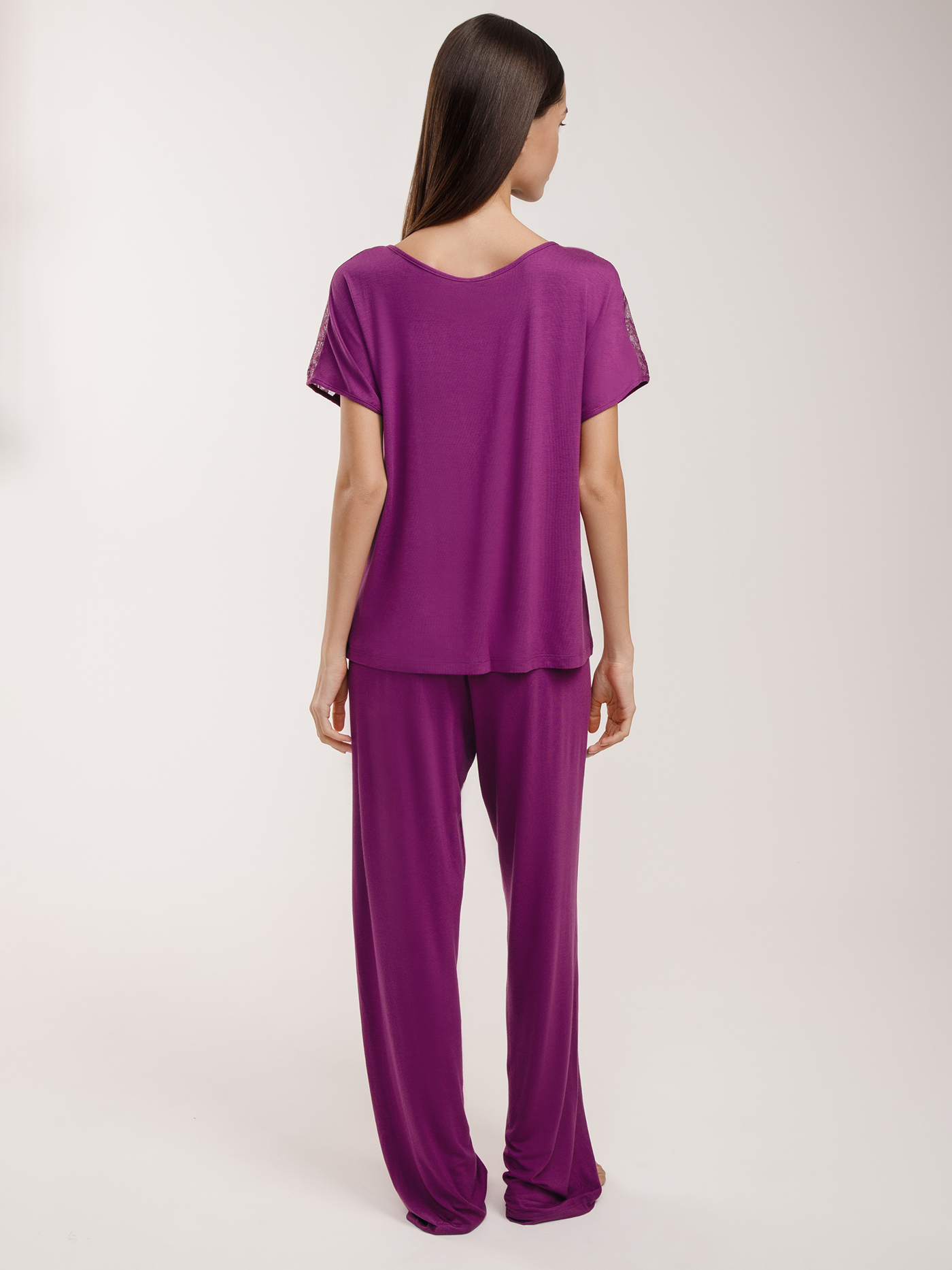 Брюки Пурпурный 2912F5004 | фото 2