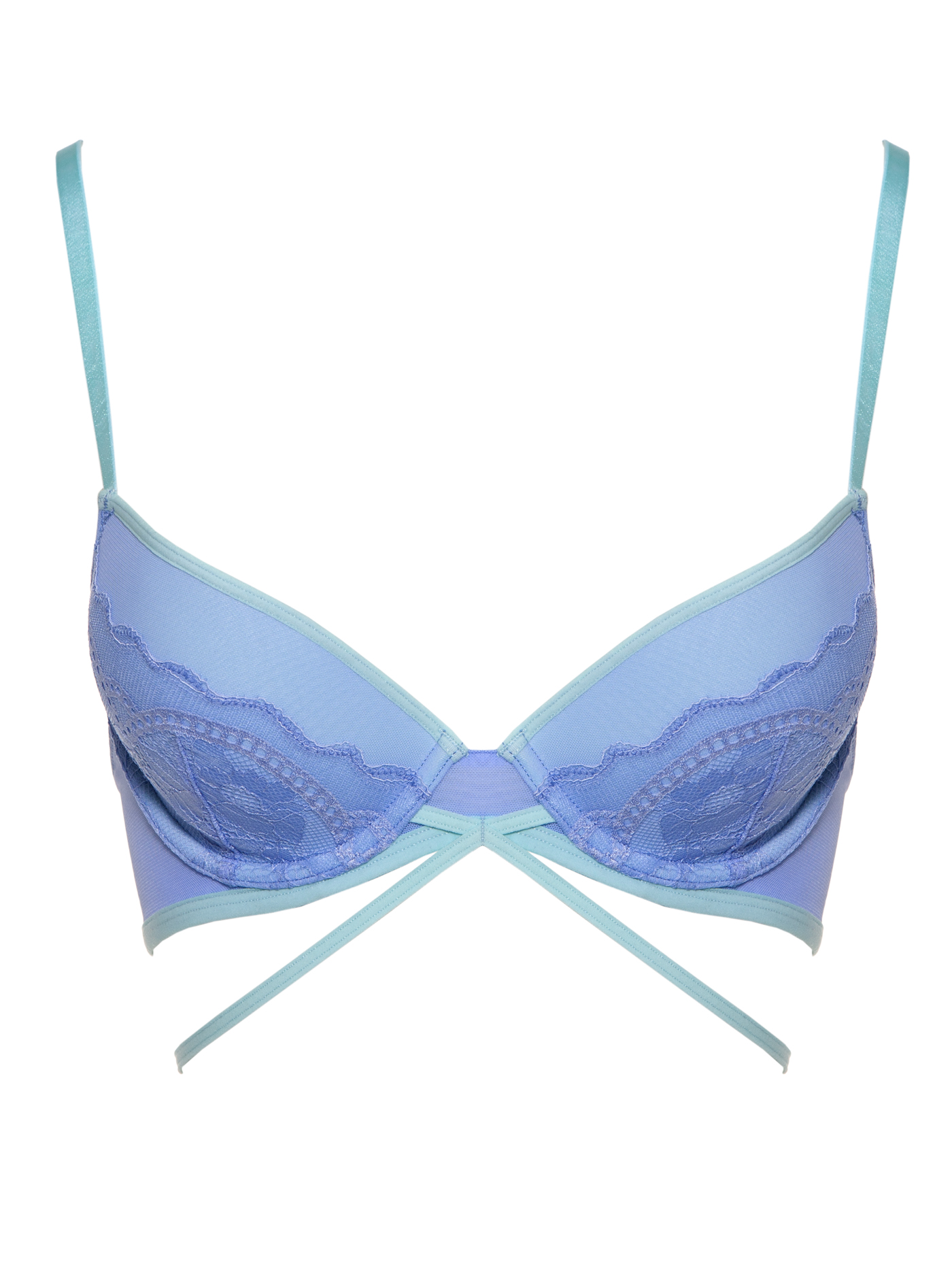 Бюстгальтер push-up Светло-лазурный MOU-12174 | фото 3