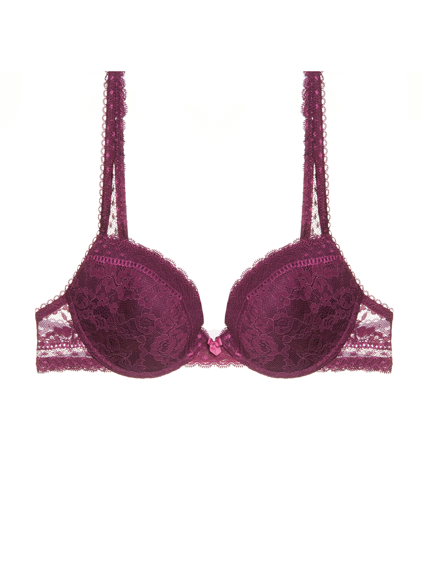 Бюстгальтер push-up Бордовый 2423F1136 | фото 3