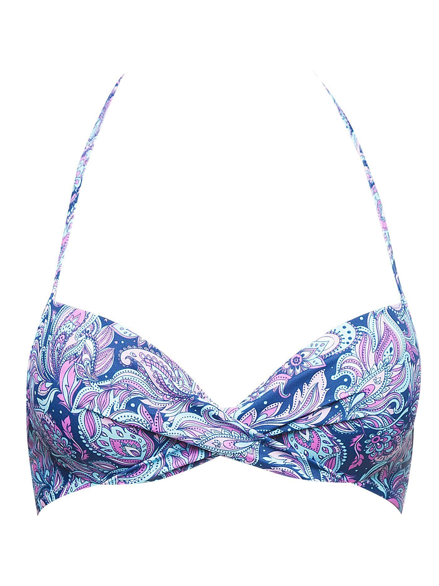 Лиф push-up Принт синий 2291S1530 | фото 2