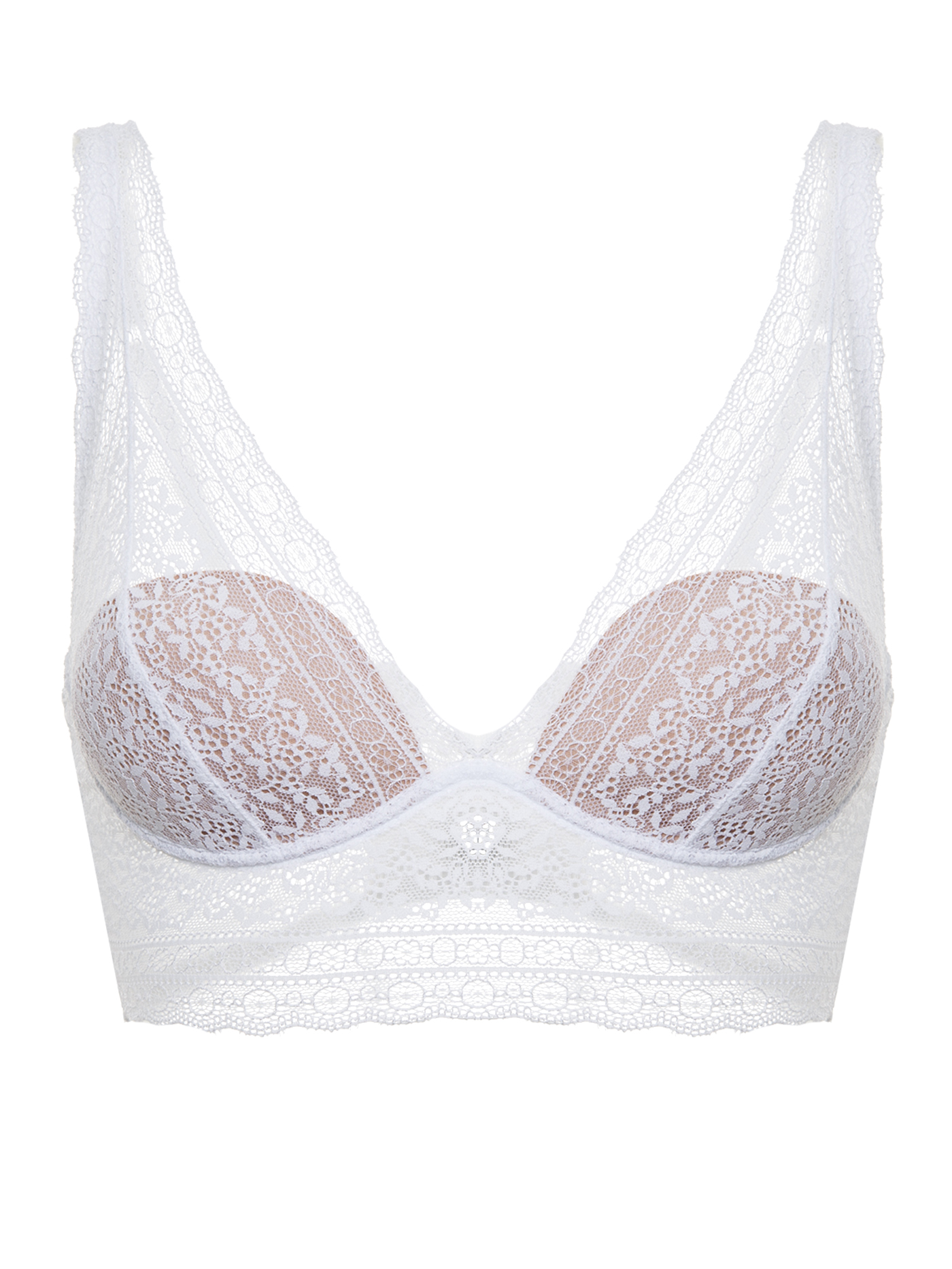 Бюстгальтер мягкий Белый 2627F1350 | фото 5