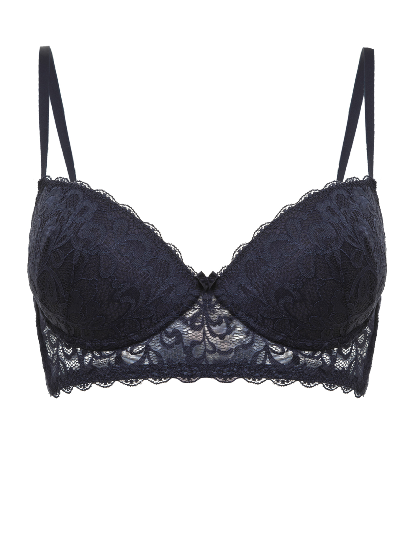 Бюстгальтер бюстье Темно-синий 2559F1650 | фото 5