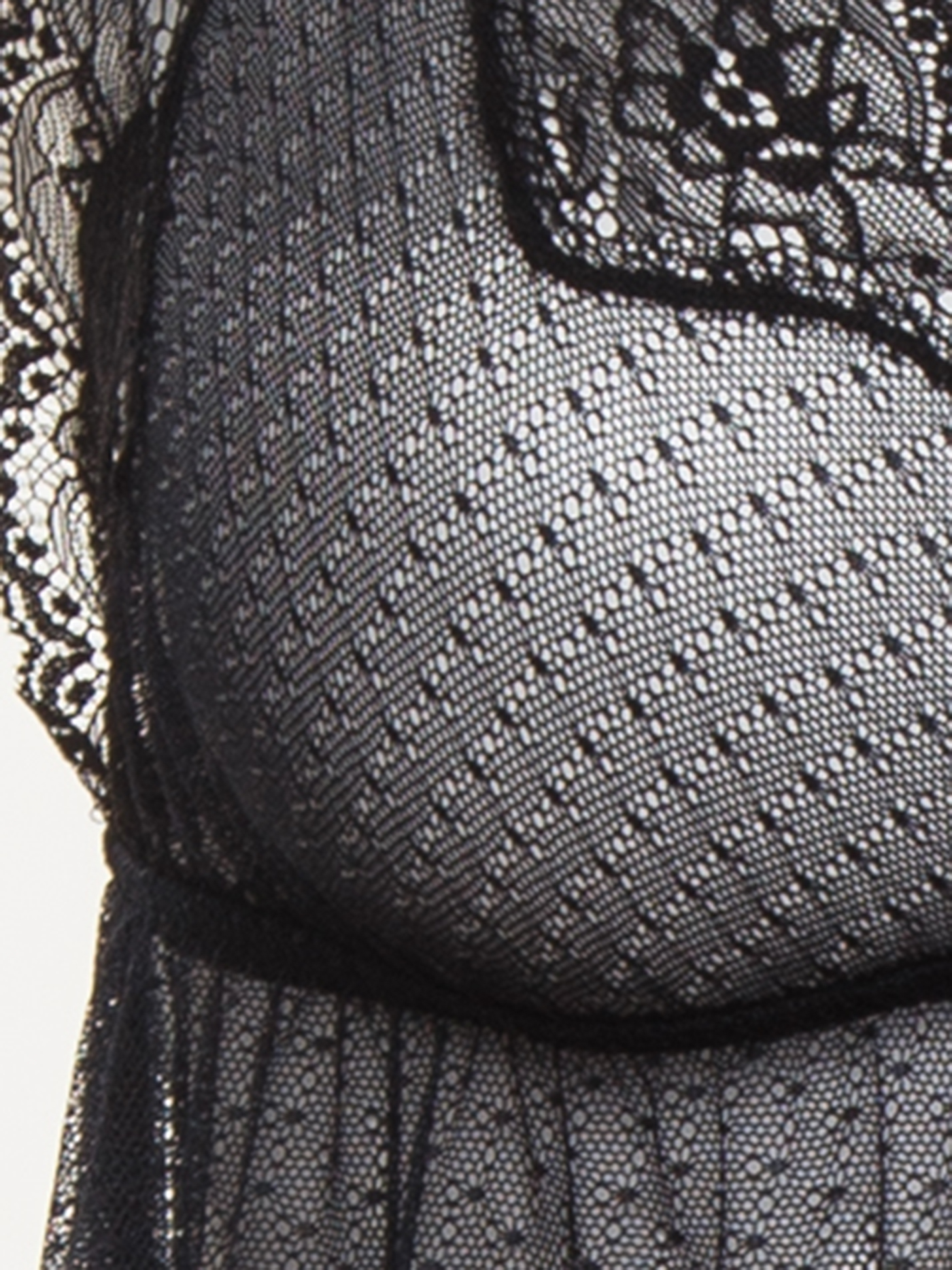 Сорочка короткая Черный 3088F3223 | фото 2