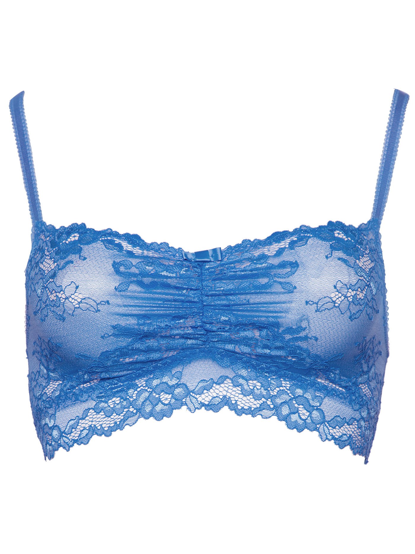 Бюстгальтер мягкий топ Васильковый 2244F3316L | фото 3