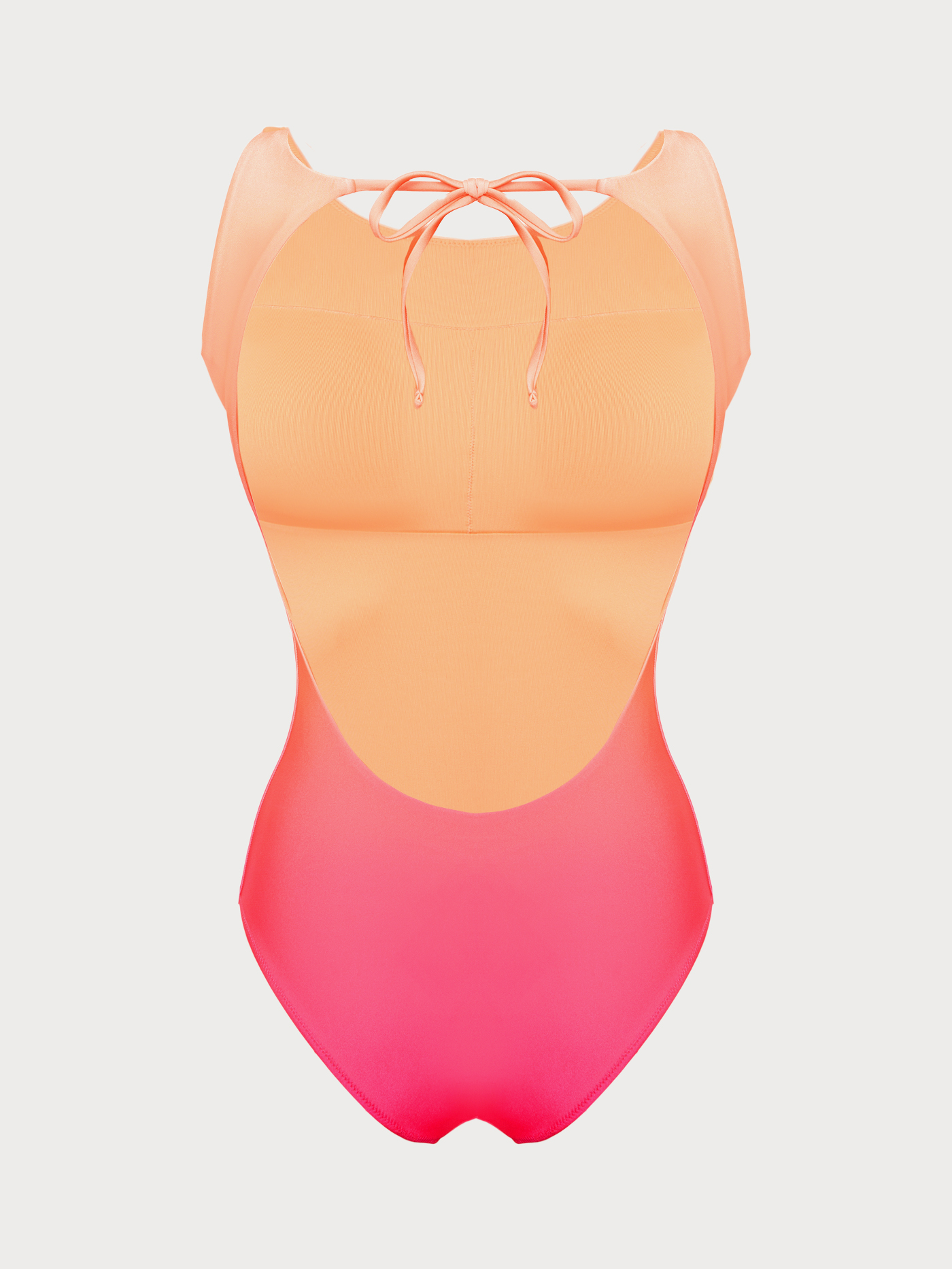 Купальник слитный с мягкой чашкой Коралловый градиент MRV1208 | фото 8
