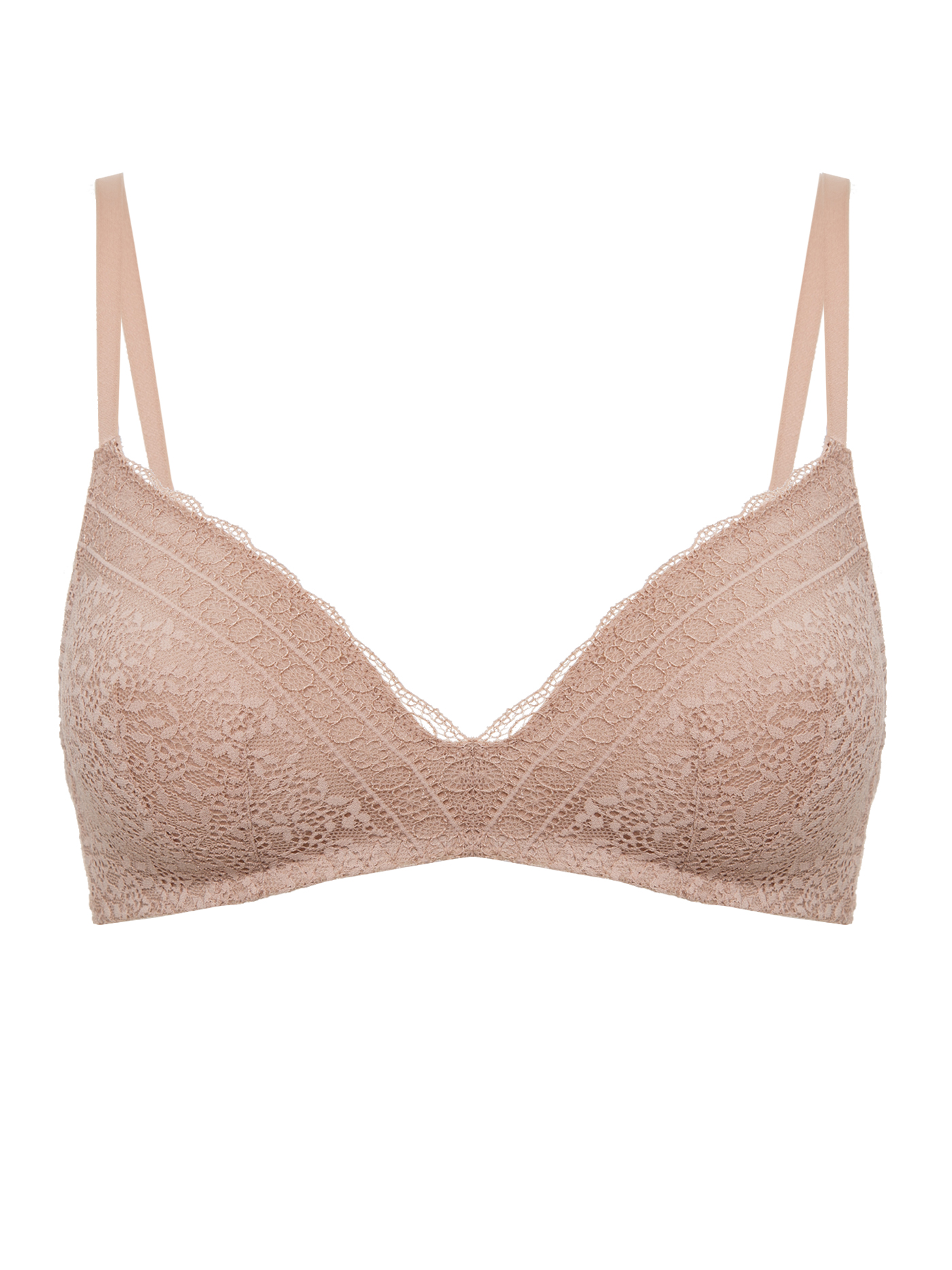 Бюстгальтер треугольник t-shirt Бежевый 2627F1401 | фото 5