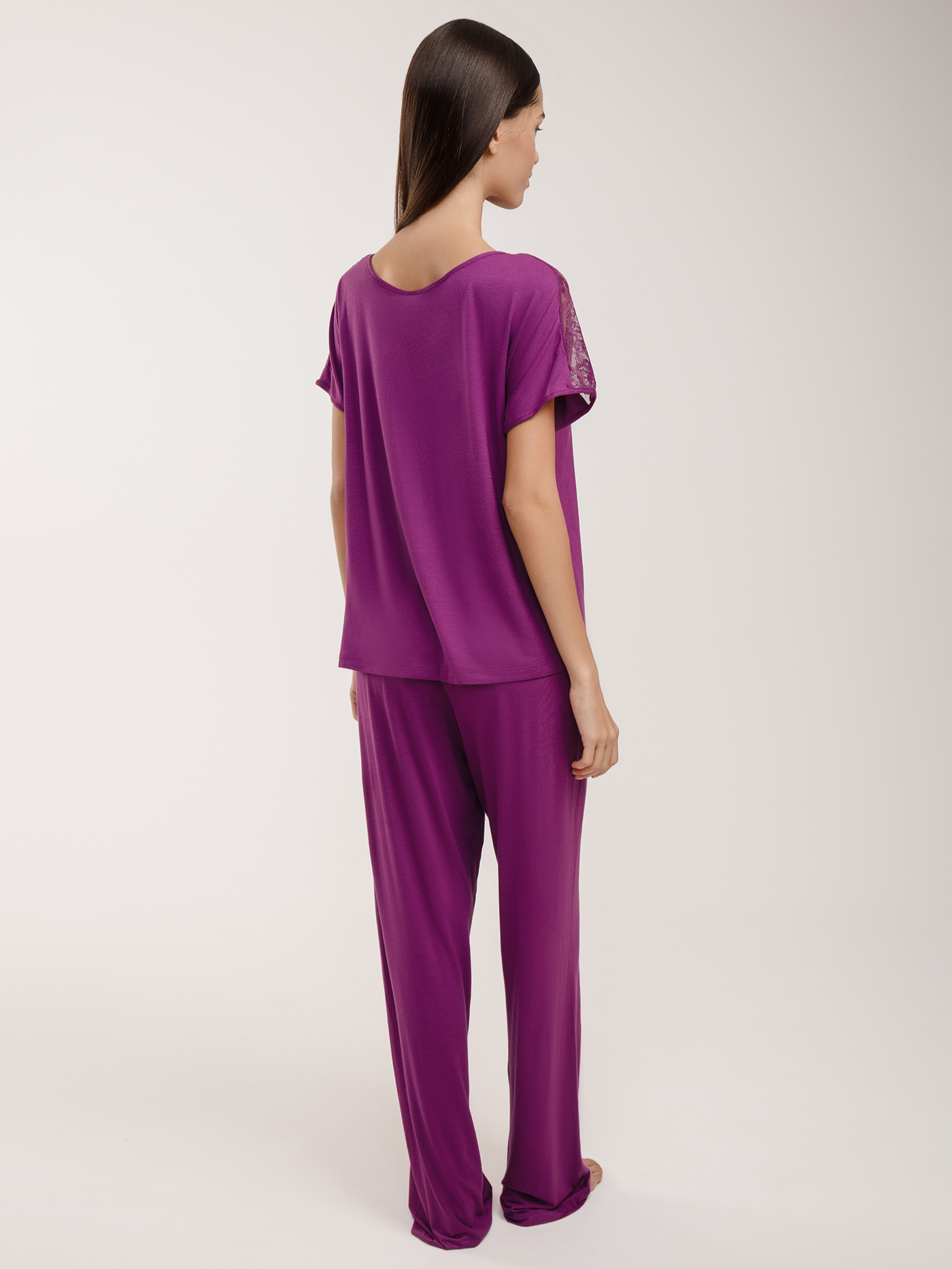 Футболка Пурпурный 2912F3421 | фото 2