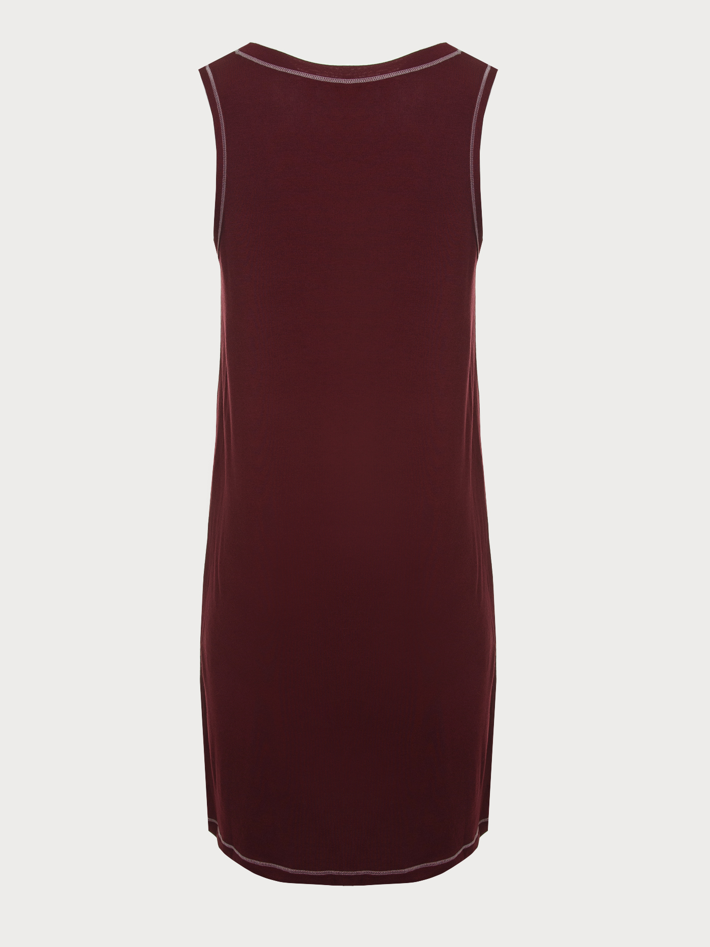 Сорочка на бретелях Бордовый 2991F3221L | фото 7