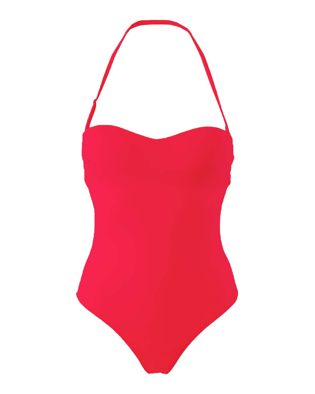 Купальник слитный бандо Яркий красный 2550S4700_U | фото 3