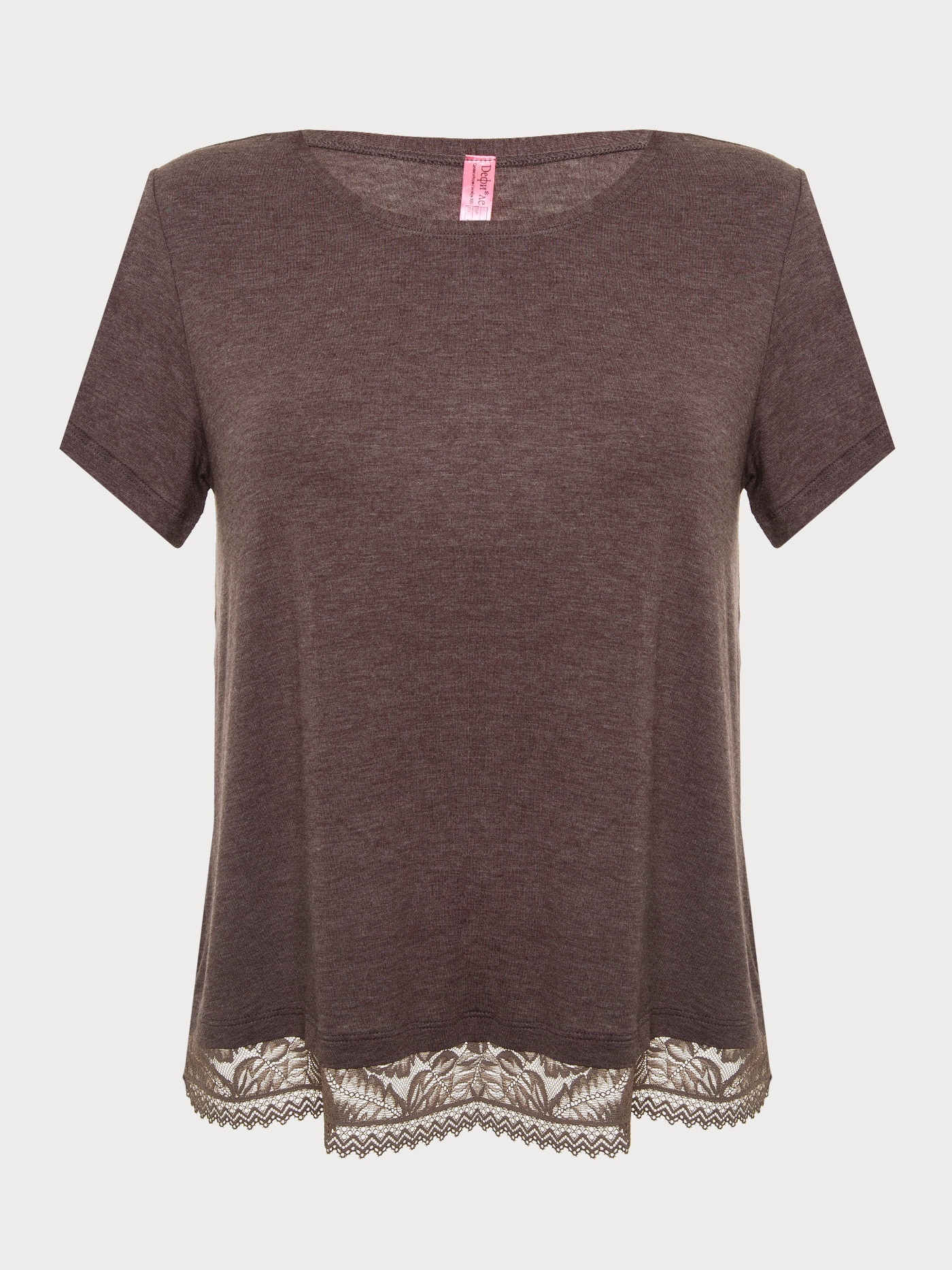 Футболка Кофейный 2855F3424 | фото 3