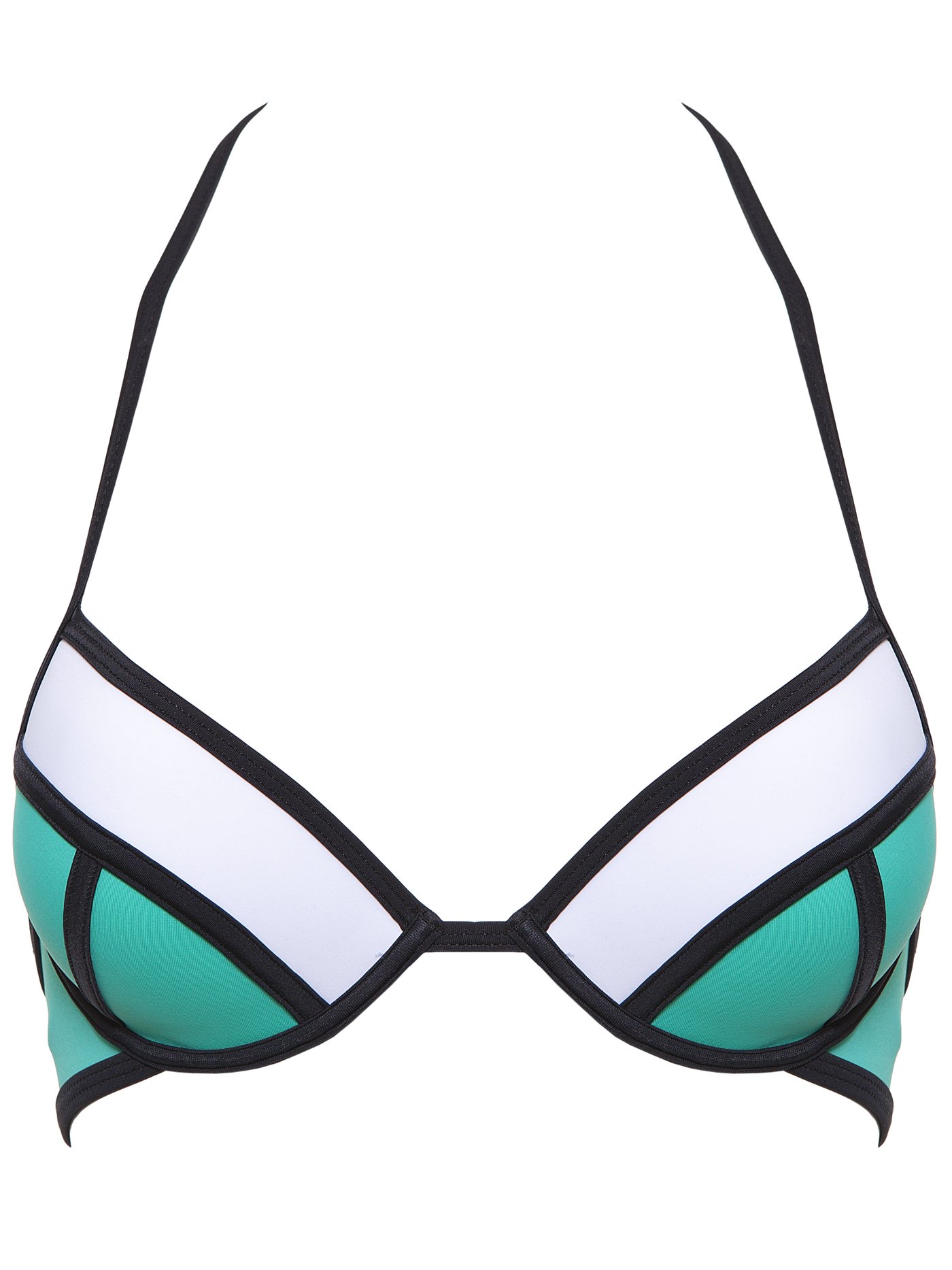 Лиф push-up Зеленый принт 2324S1524 | фото 3