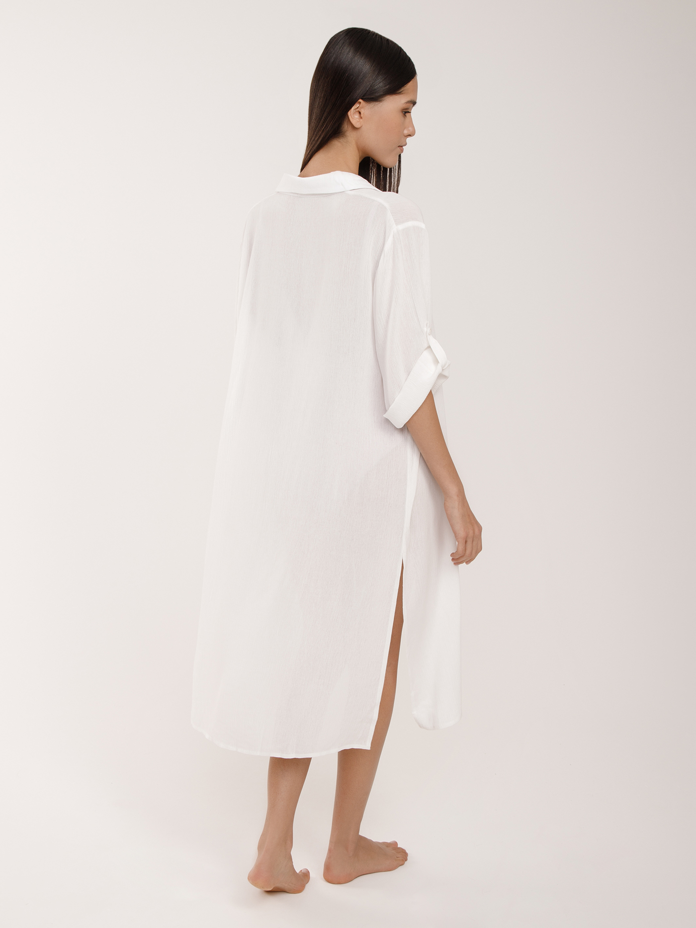 Платье Белый WSD-22 | фото 2