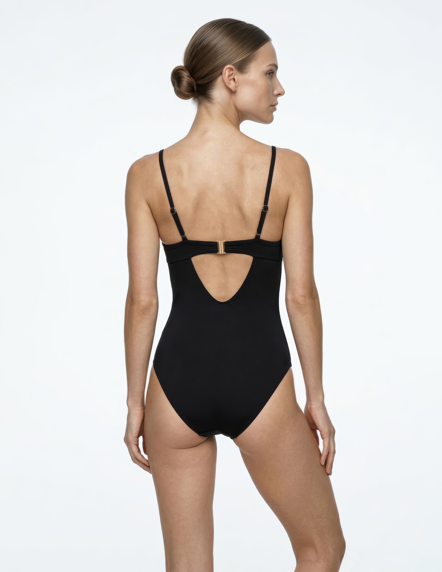 Купальник слитный push-up Черный PRT-1006 | фото 4