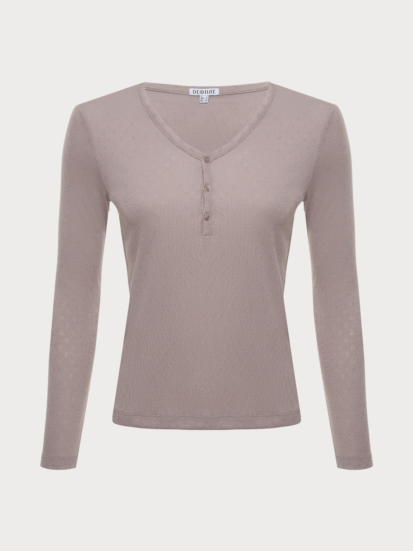 Лонгслив Бежевый PRR-0106SL | фото 6