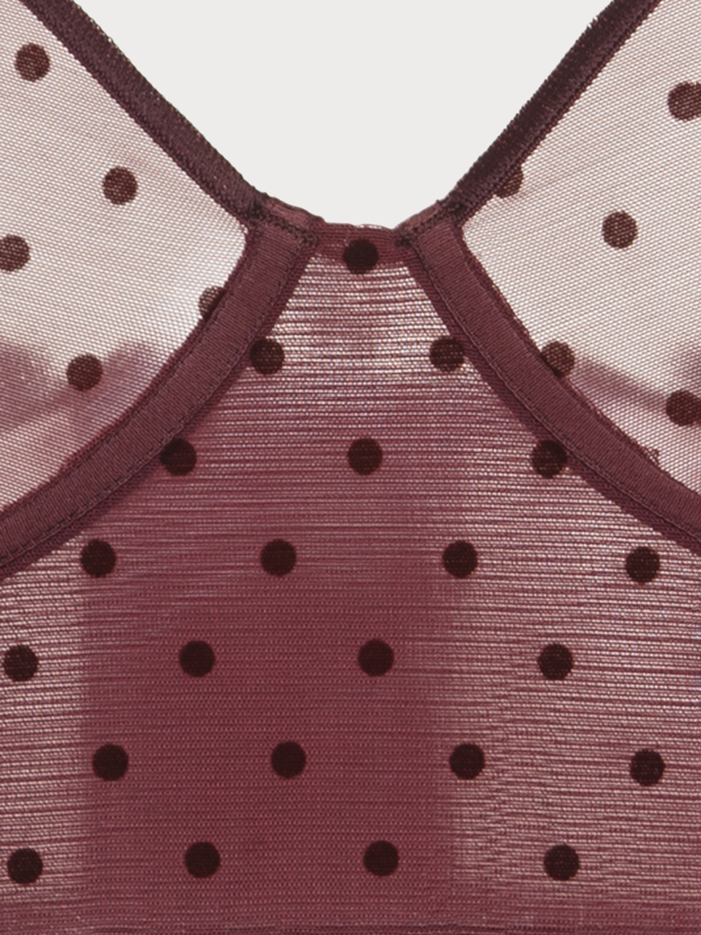 Бюстгальтер мягкий бюстье Бургунди 2925F1656 | фото 6