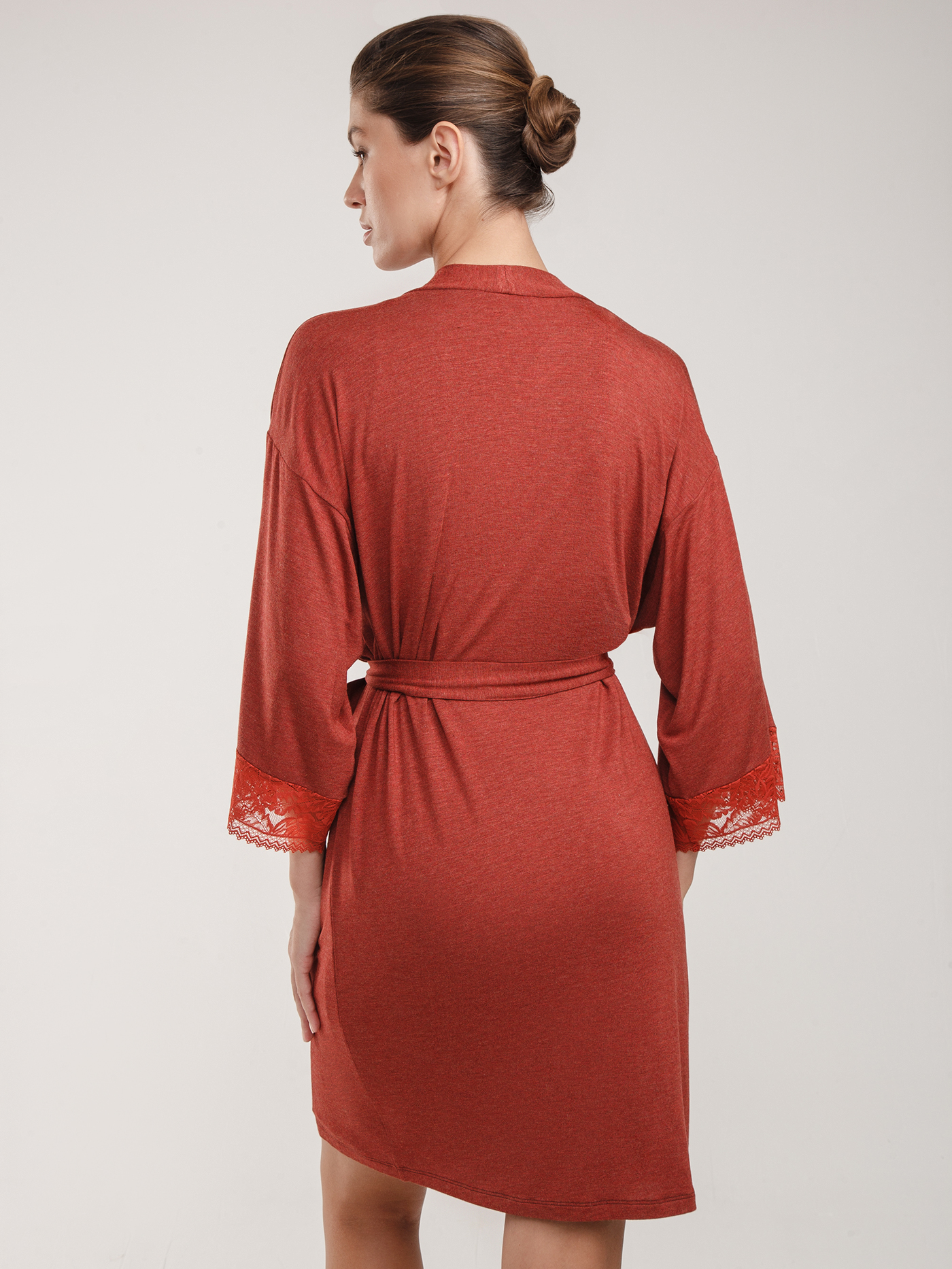 Халат Терракотовый 2855F3504L | фото 2