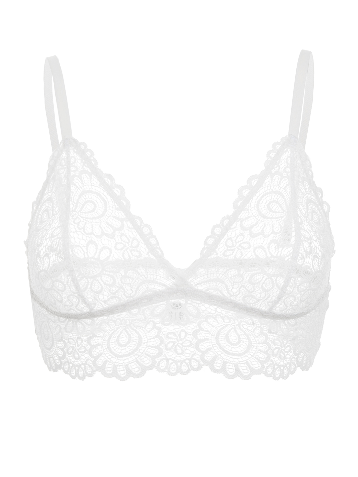 Бюстгальтер мягкий с вкладышем на стане Белый 2484F1371_2_B | фото 4