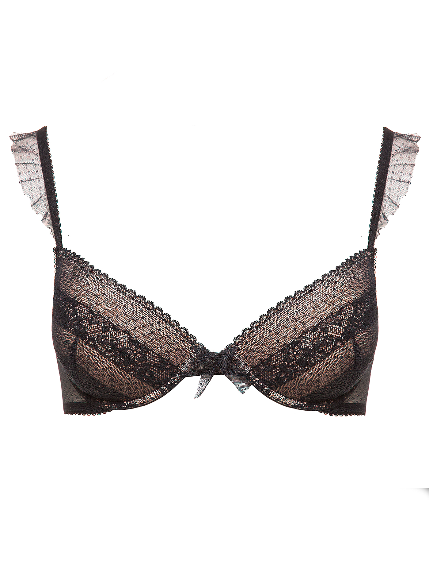 Бюстгальтер push-up Черный 2433F1138 | фото 3