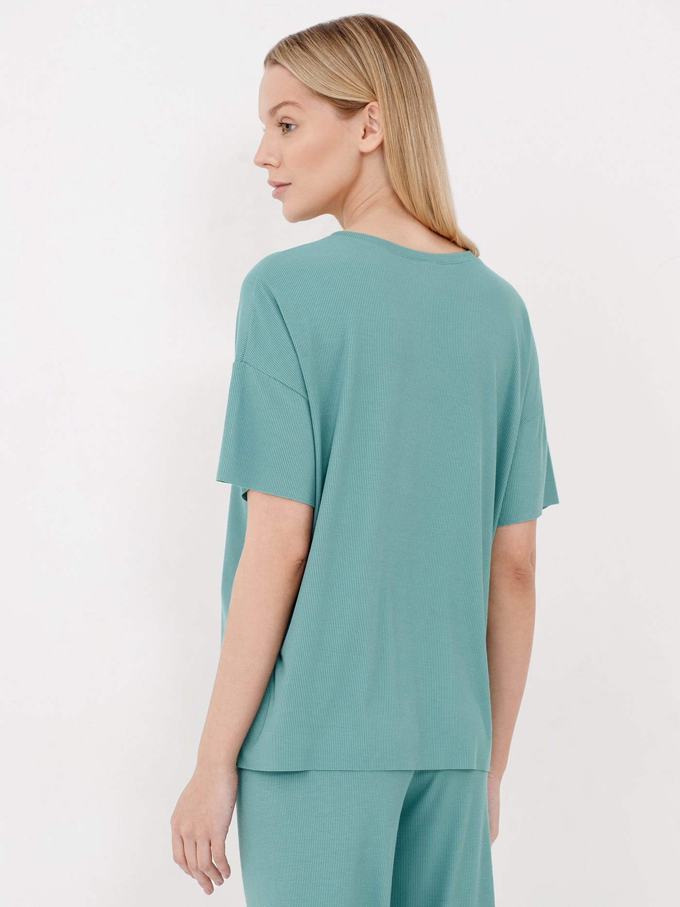 Футболка Зеленый 3001F3424 | фото 4