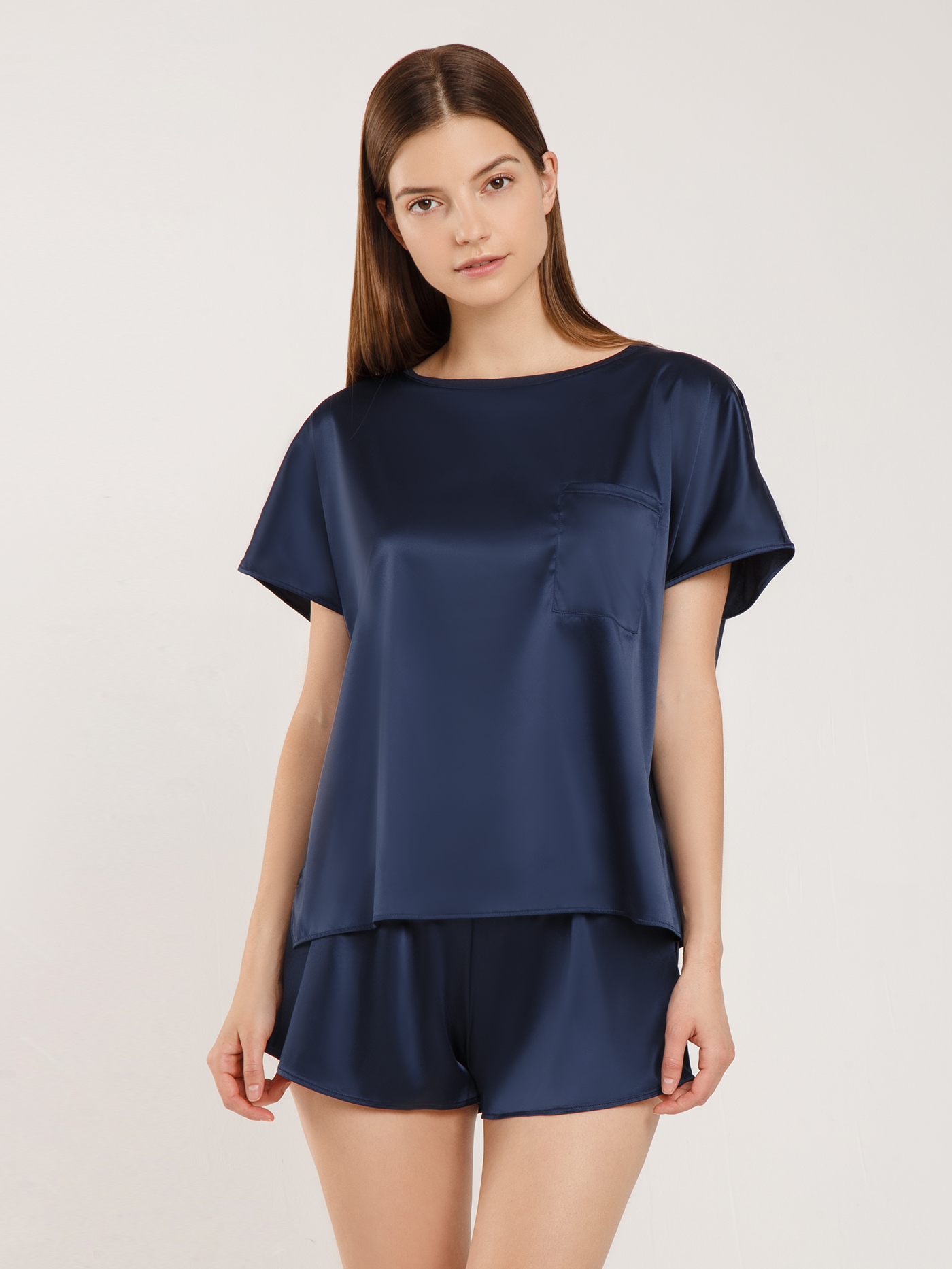 Футболка Синий 2819F3421 | фото 4