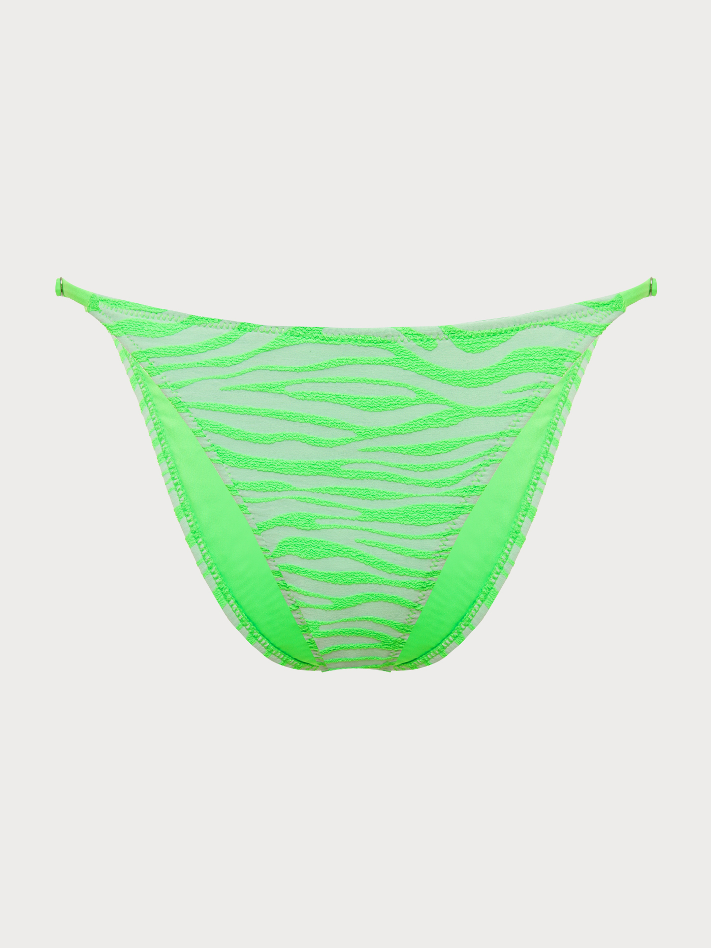 Плавки бикини Неоновый зеленый LMS-4-2022 | фото 4