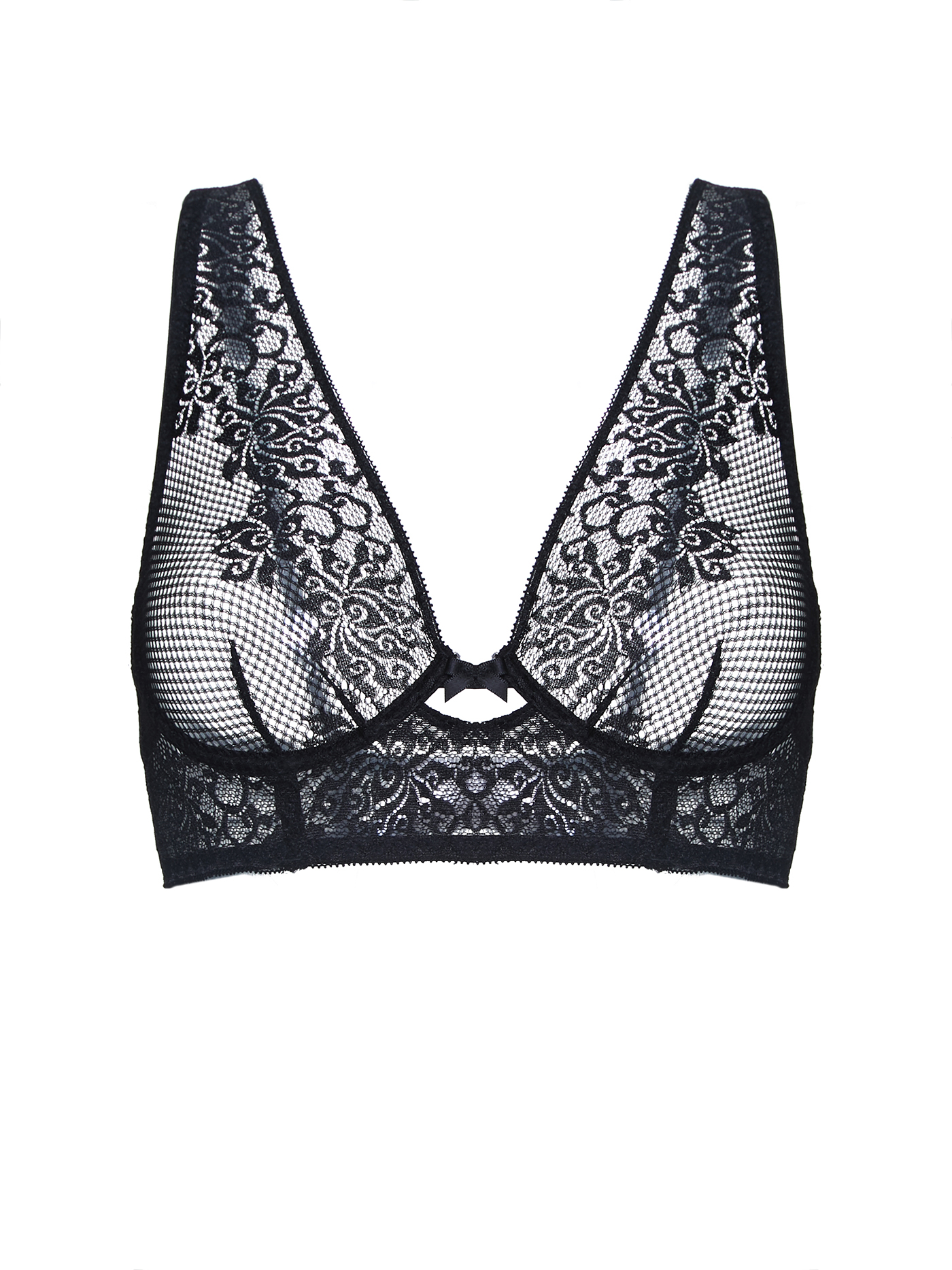 Бюстгальтер мягкий Черный 2568F1301 | фото 4