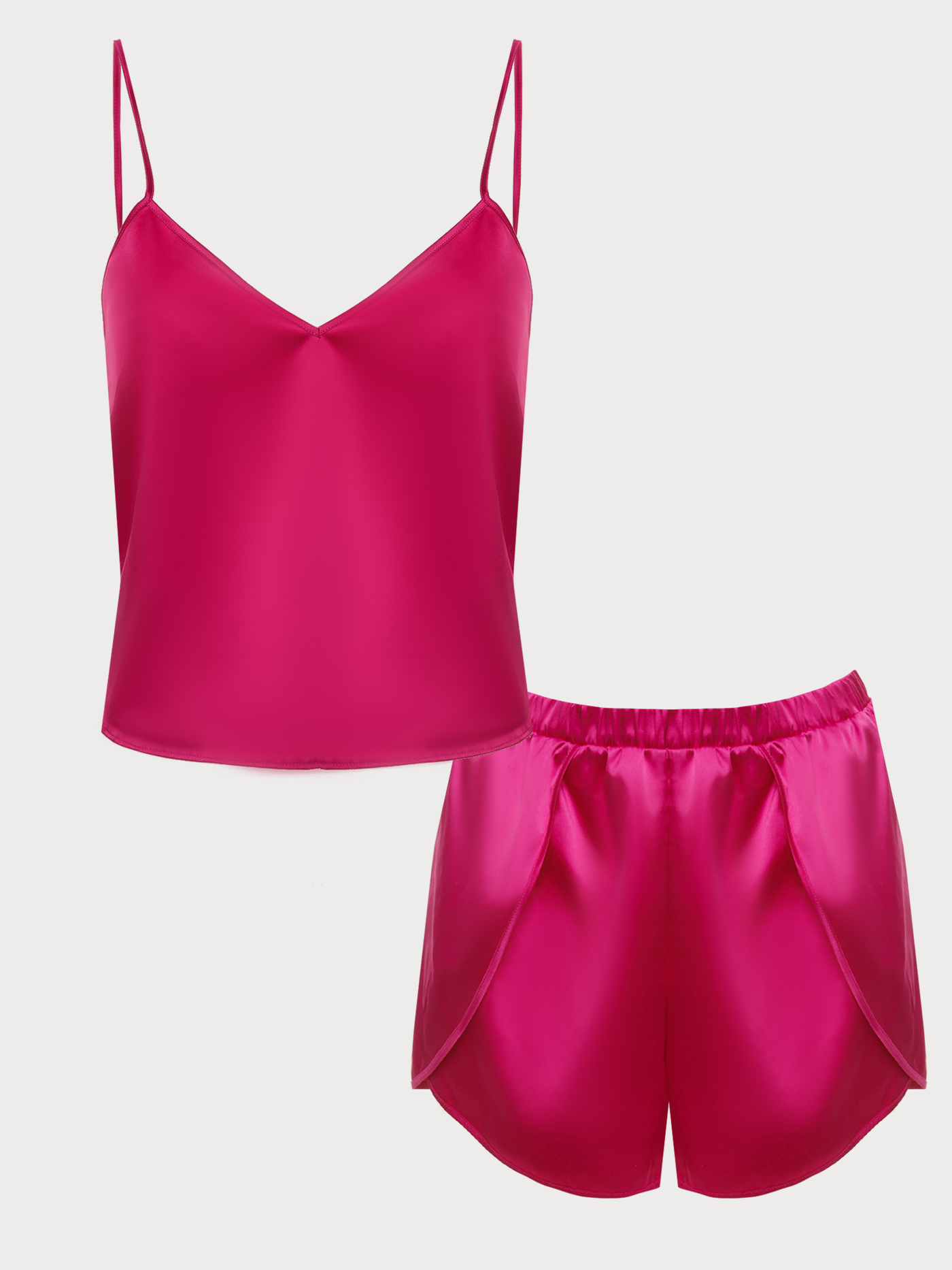 Пижама майка / шорты Фуксия 2975F3105_5101 | фото 6