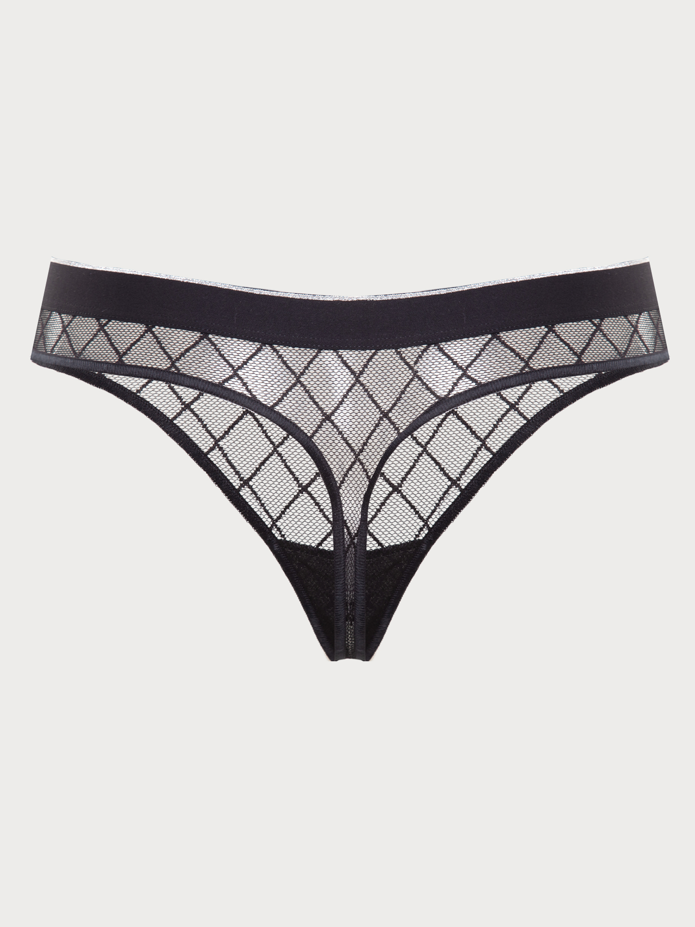 Трусы стринг Черный 2913F2101 | фото 5