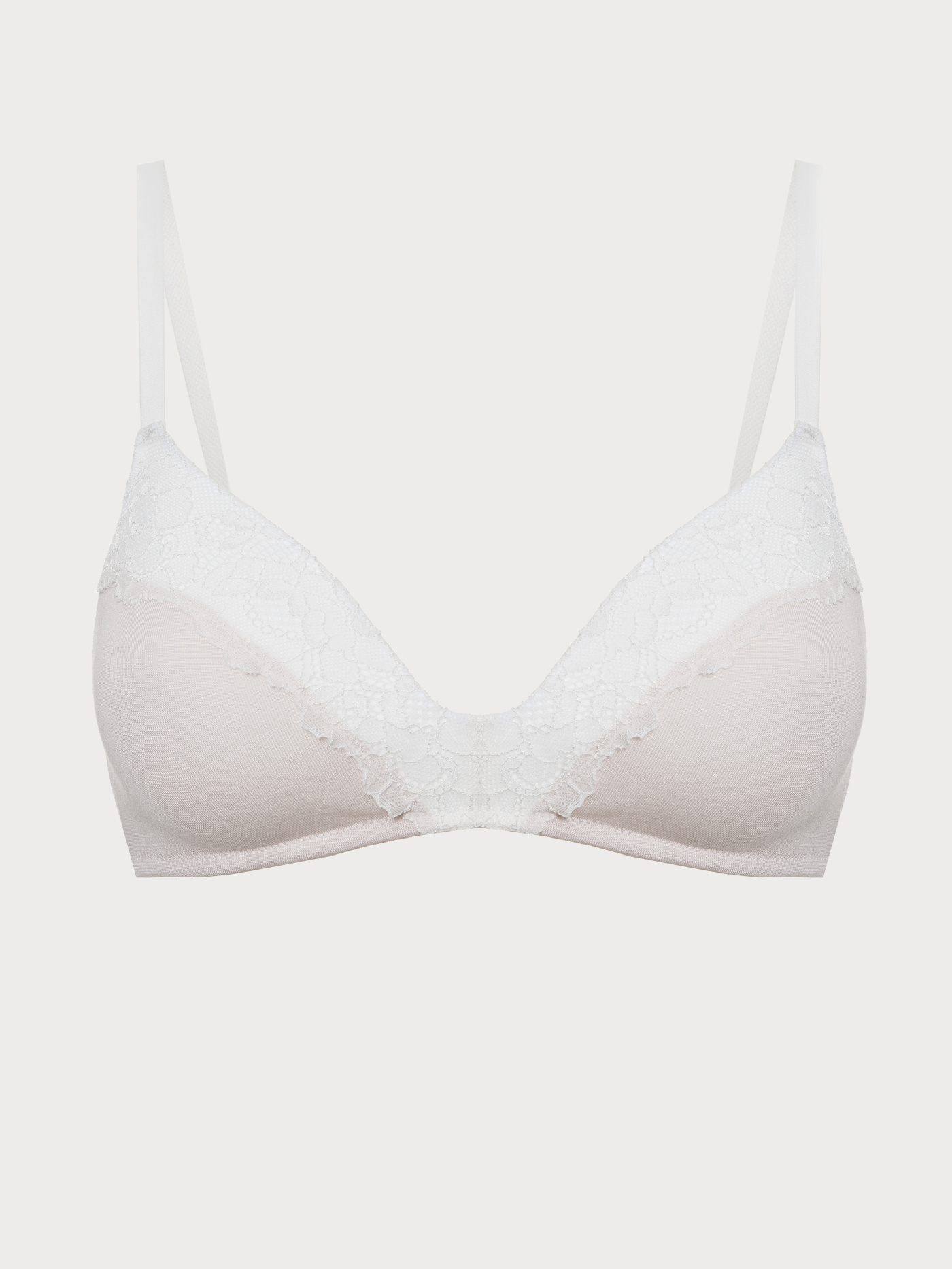 Бюстгальтер треугольник t-shirt Айвори 2768F1401 | фото 4