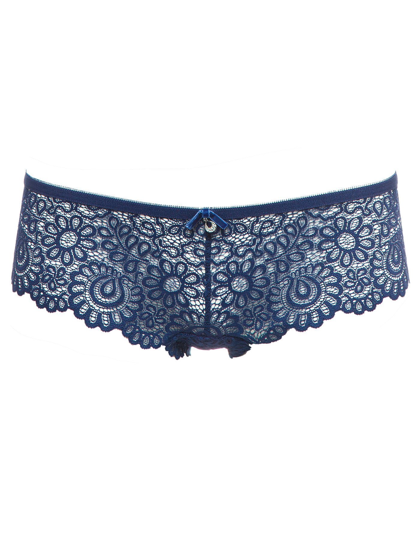 Трусы шорты Темно-синий 2009F2300 | фото 2