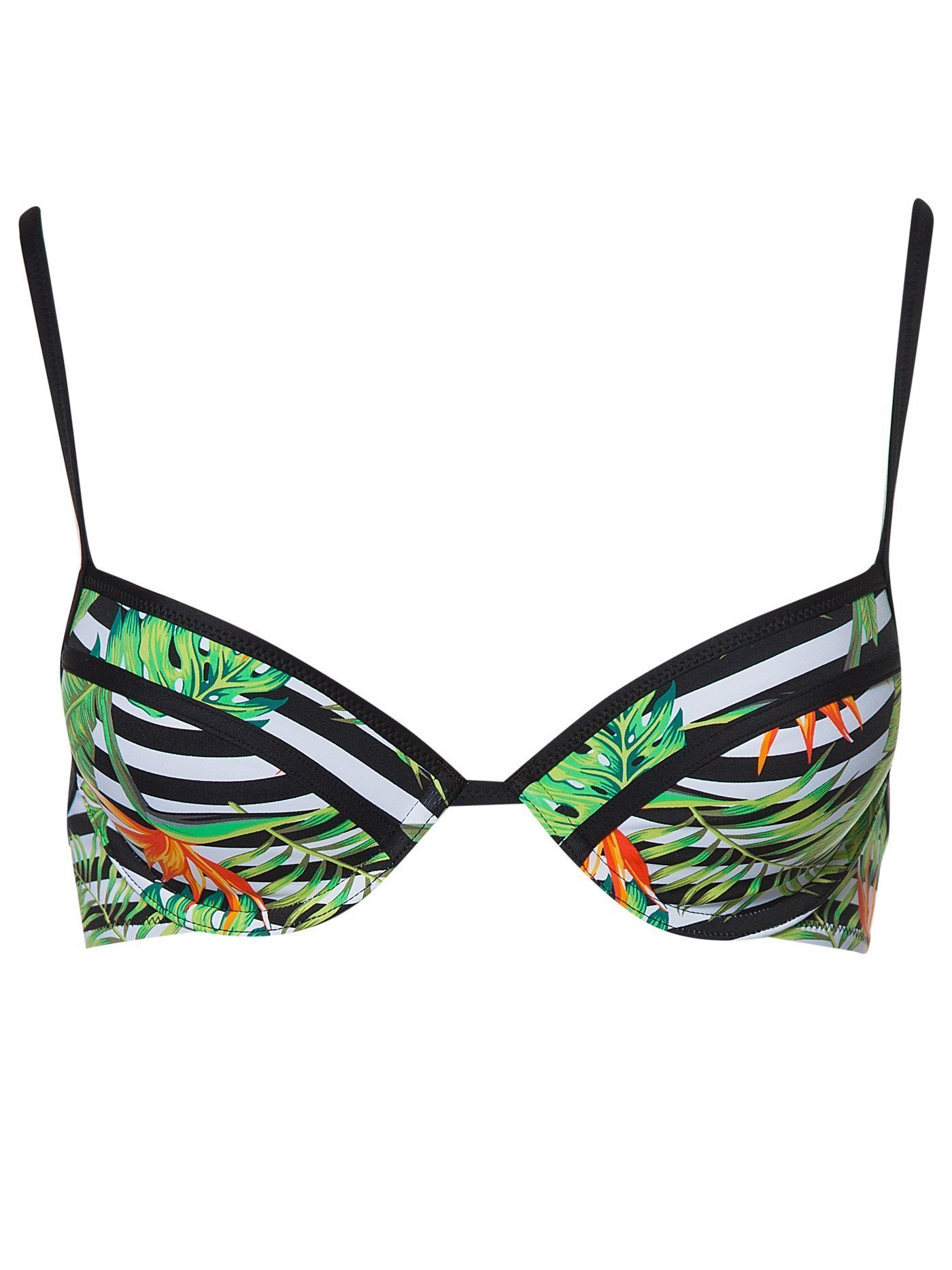 Лиф push-up Тропический принт TB 3 | фото 1