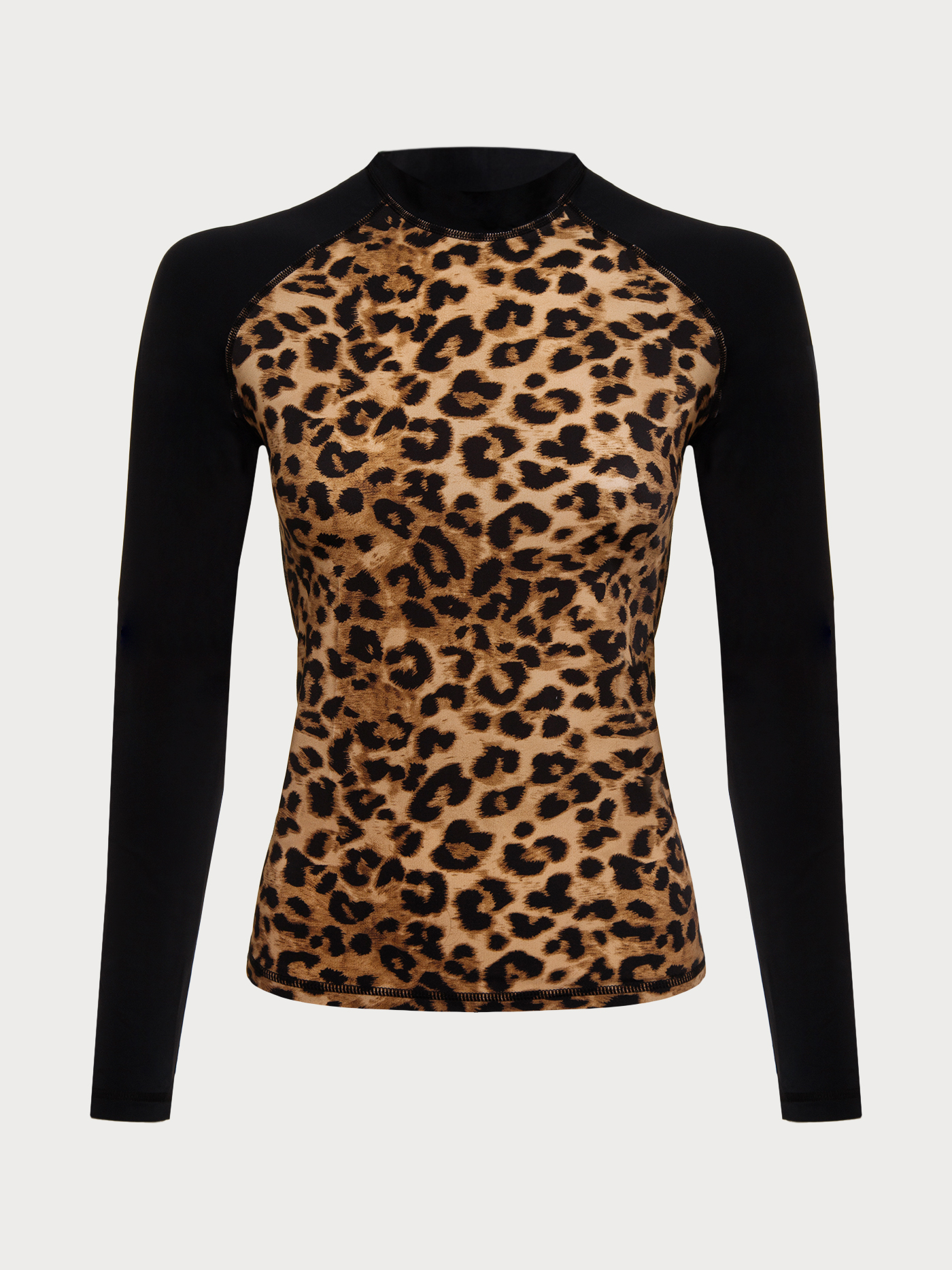 Купальный лонгслив Принт леопард 2932LSL_2K | фото 6
