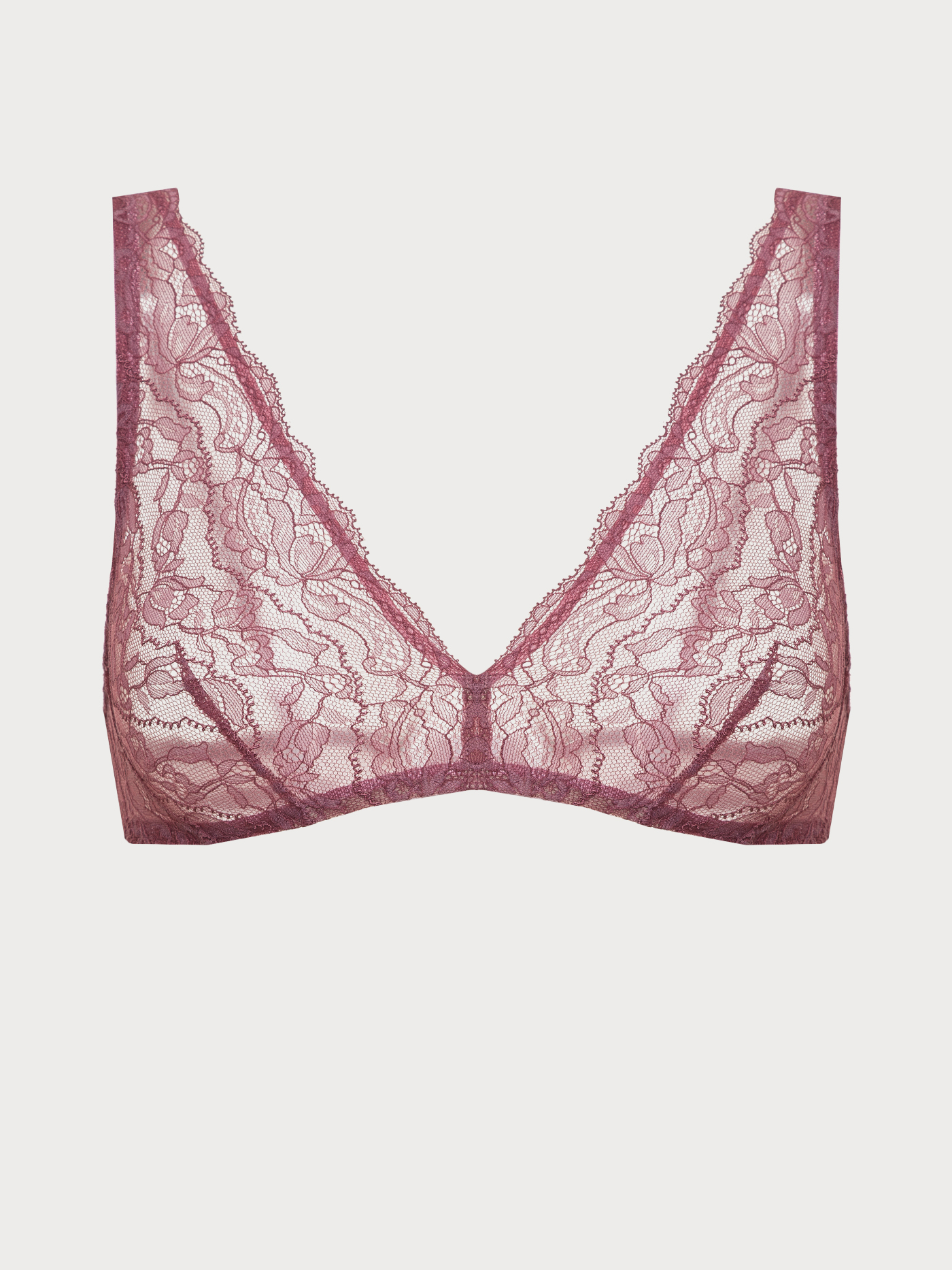 Бюстгальтер мягкий треугольник Пыльная роза 2940F1418 | фото 5