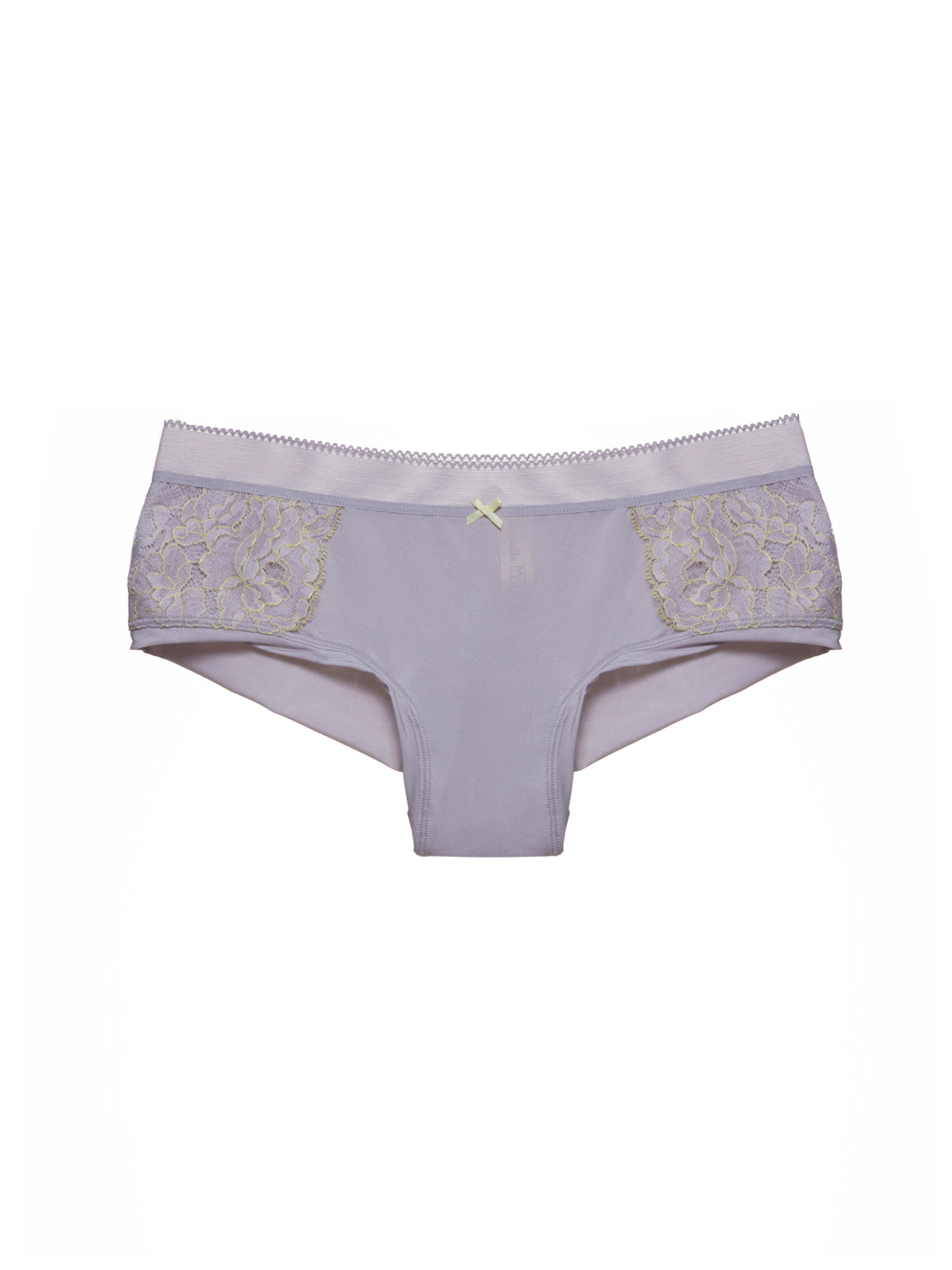 Трусы шорты Серый с желтым 2413F2301 | фото 3