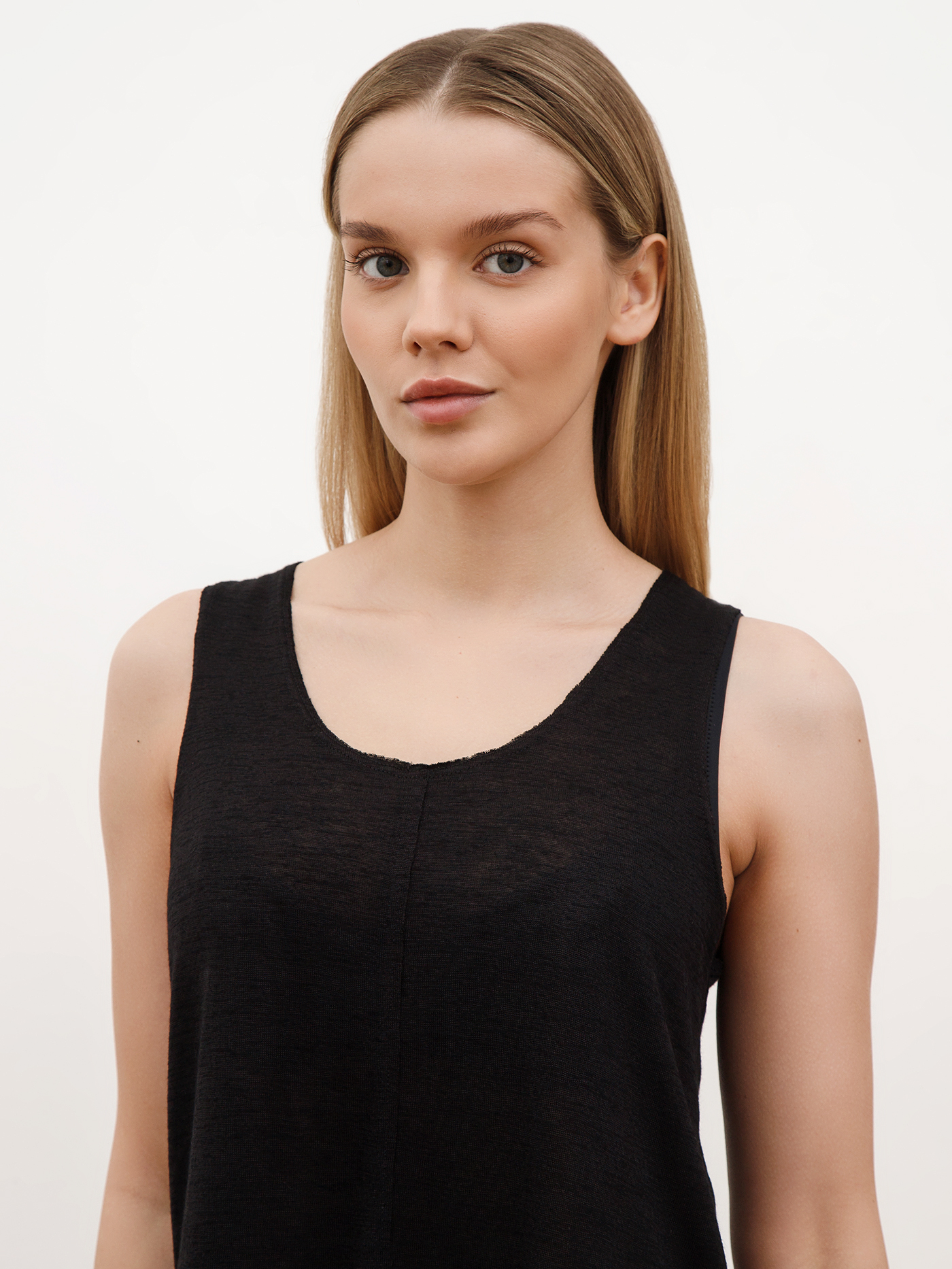 Майка Черный 3013S4100 | фото 3