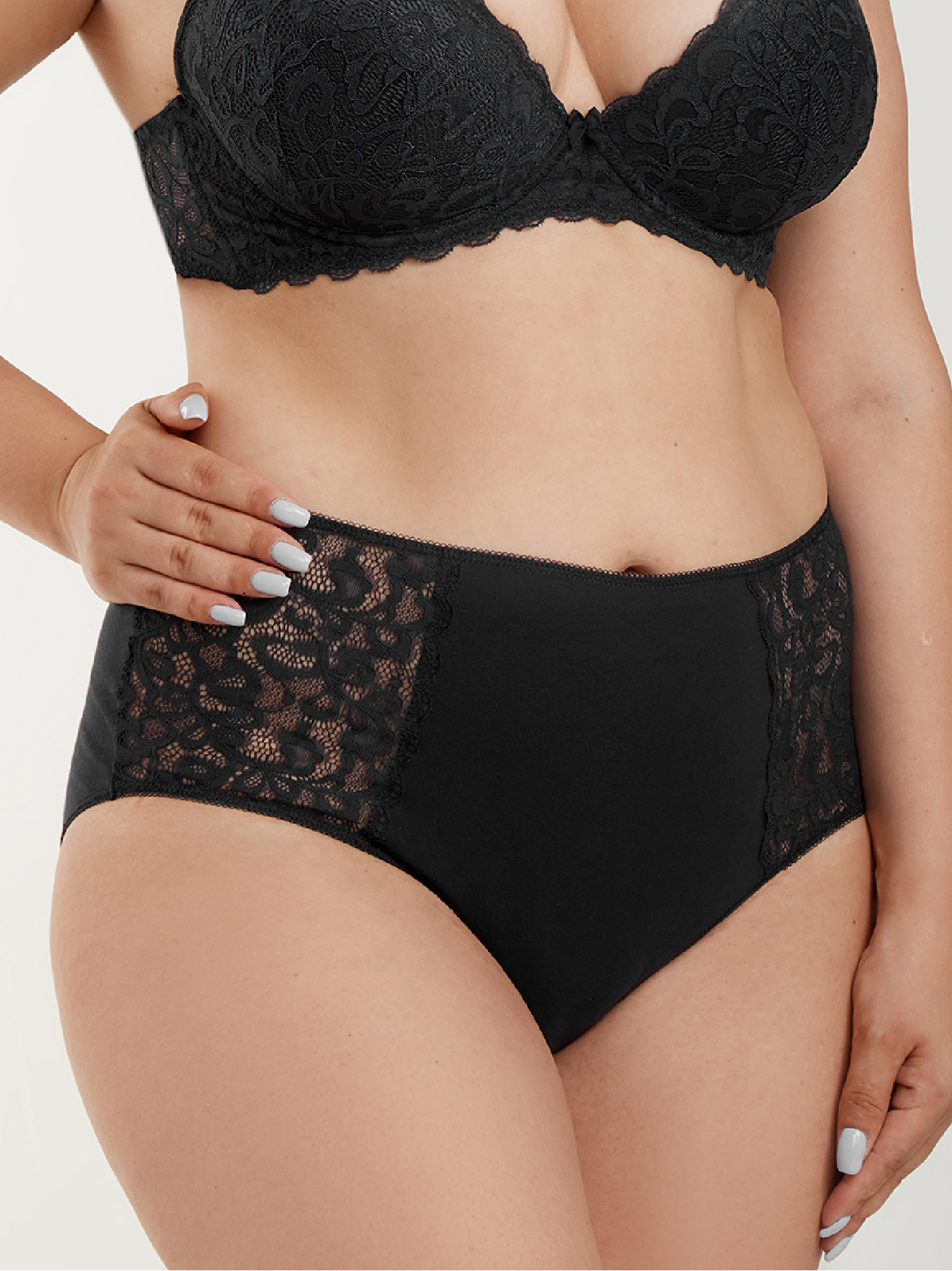 Трусы слип Черный 2559F2201L_1 | фото 1