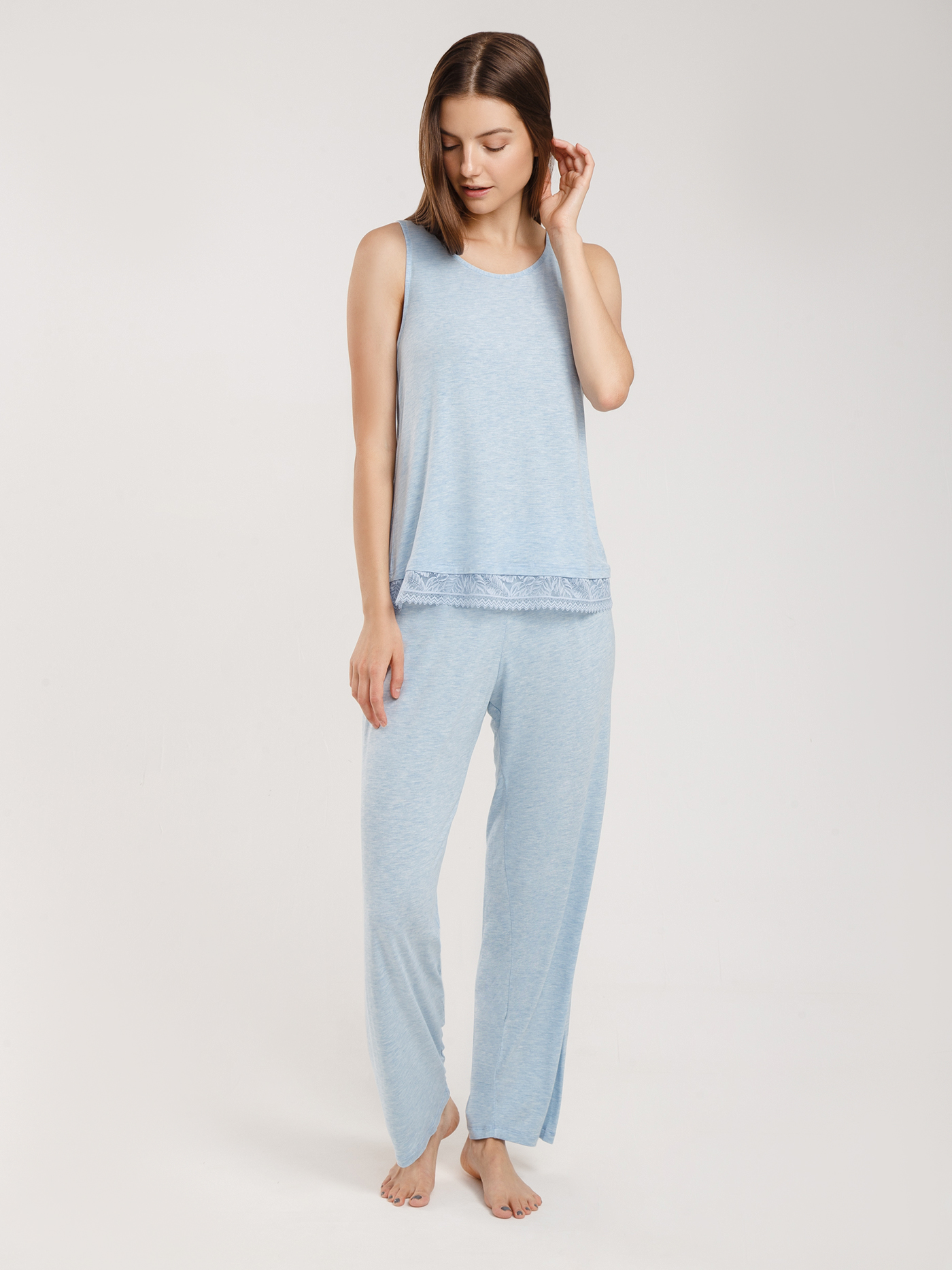 Майка Голубой 2855F3100 | фото 1