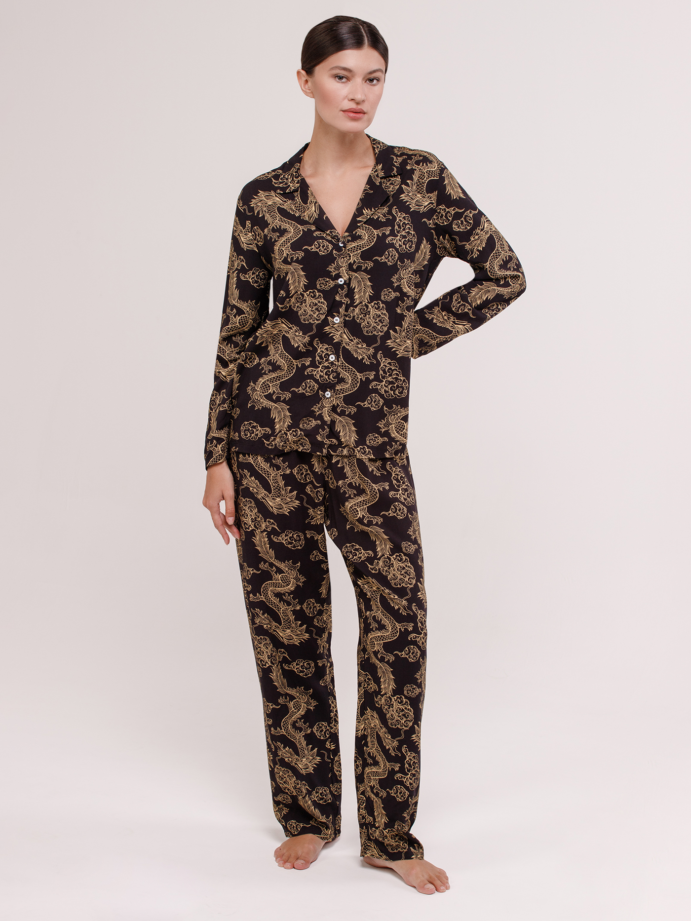 Женские пижамы из хлопка — купить в интернет-магазине Ламода