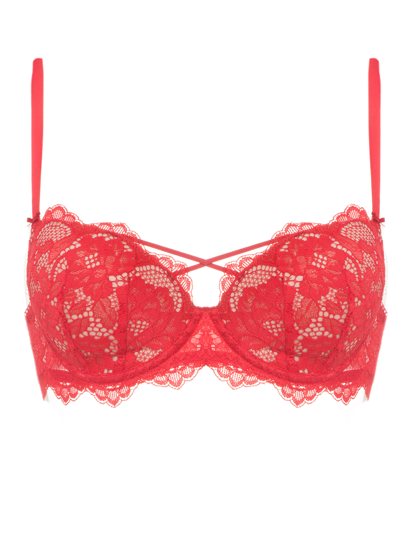 Бюстгальтер push-up Яркий красный 2452F1125 | фото 3