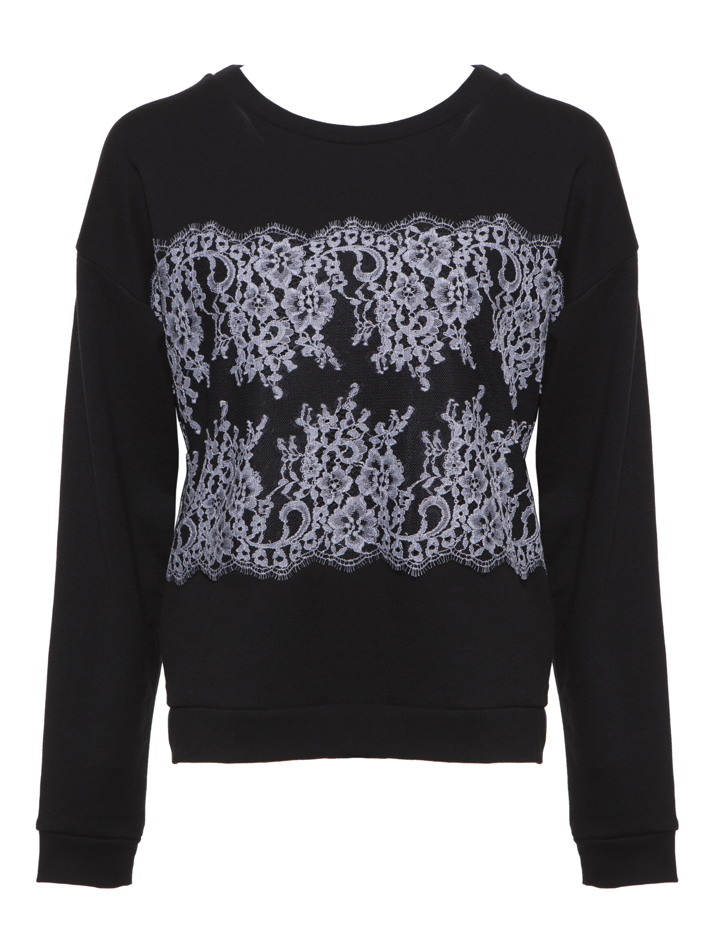 Кофта Черный с белым 9746a | фото 3