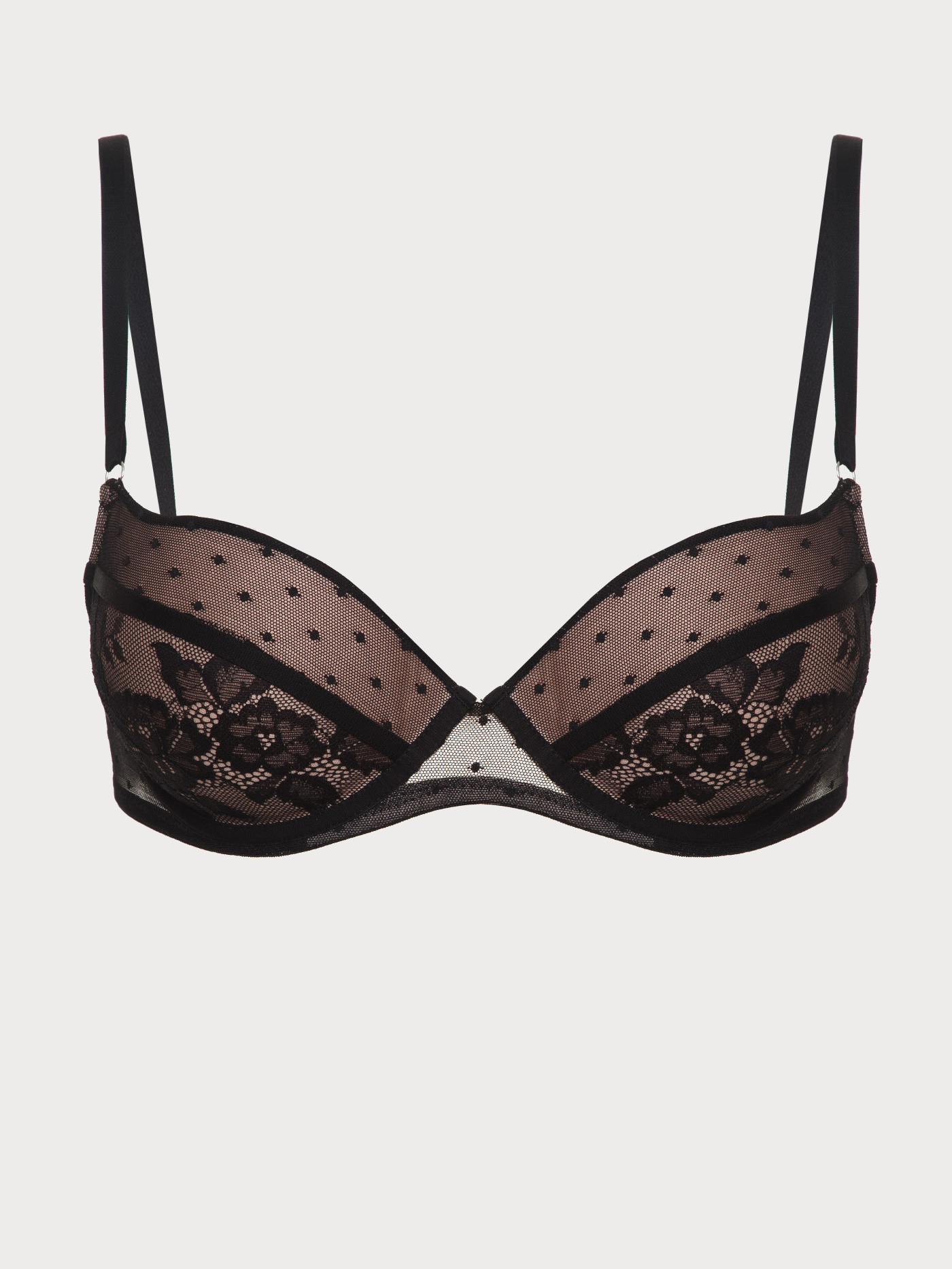 Бюстгальтер push-up Черный JD-1 | фото 6