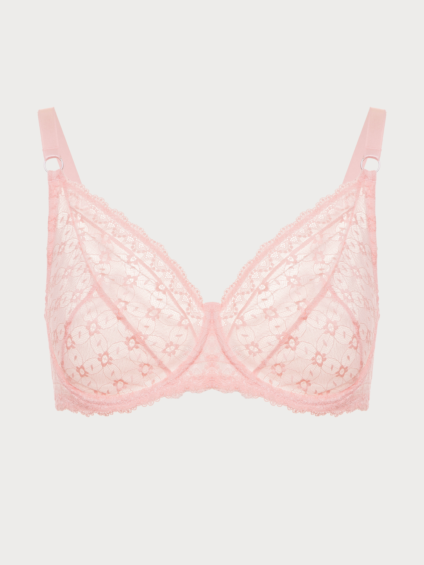 Бюстгальтер мягкий Пастельно-розовый 2958F1324L | фото 6