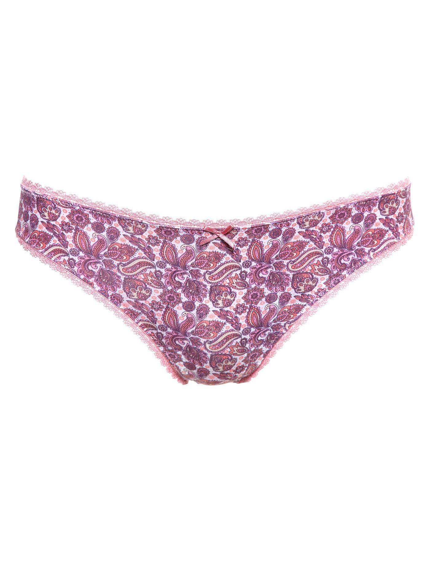 Трусы слип Розовый принт BR11747 | фото 3