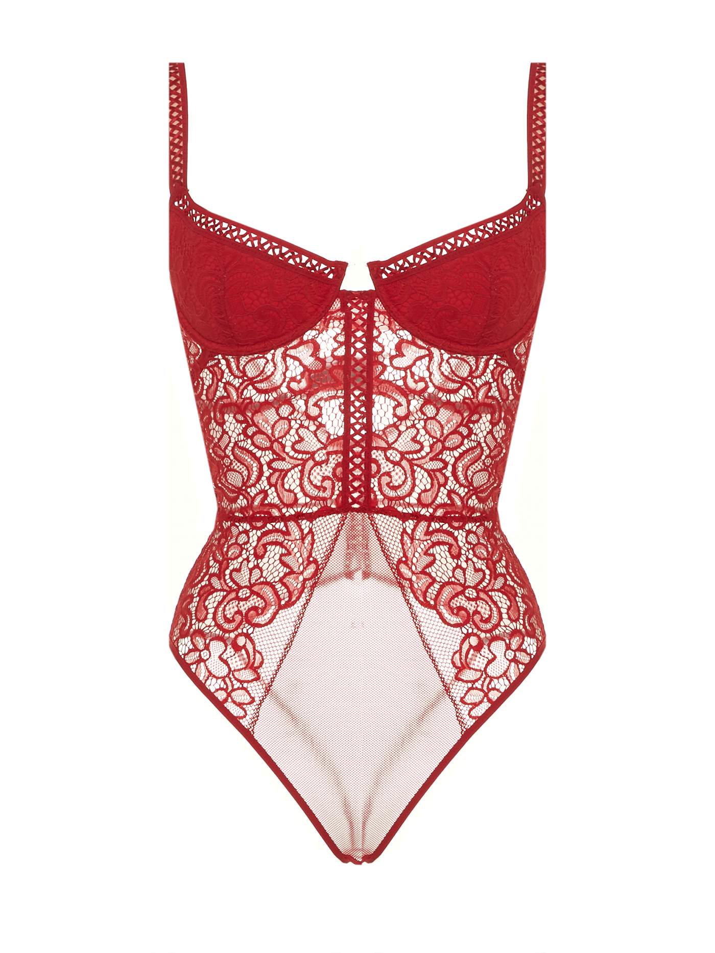 Боди Красный 2609F3777 | фото 3